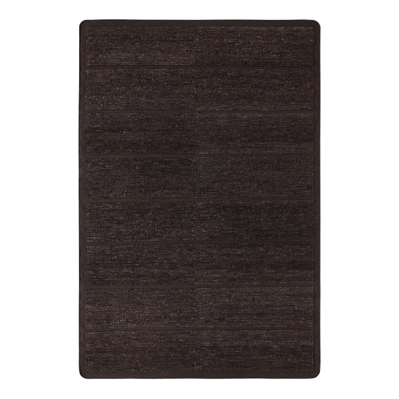 Relief Stripe Floor Rug 3 x 4m - [ Stripe Espresso ]