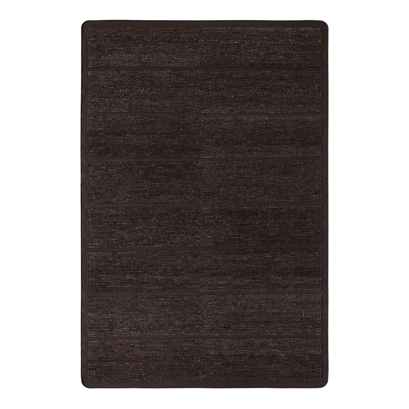 Relief Stripe Floor Rug 2 x 3m - [ Stripe Espresso ]