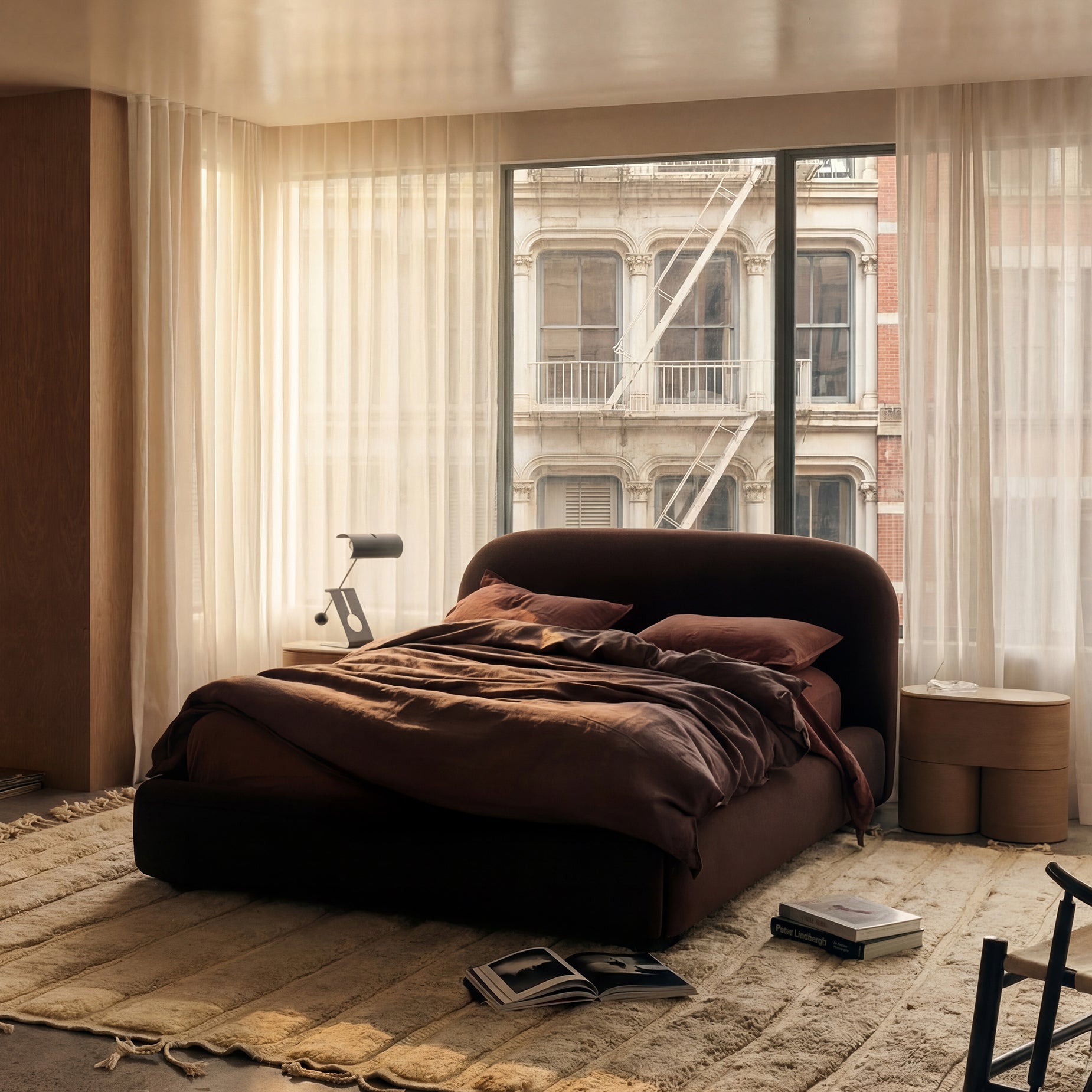 Lull Queen Bed - [ Malibu Piccolo ]