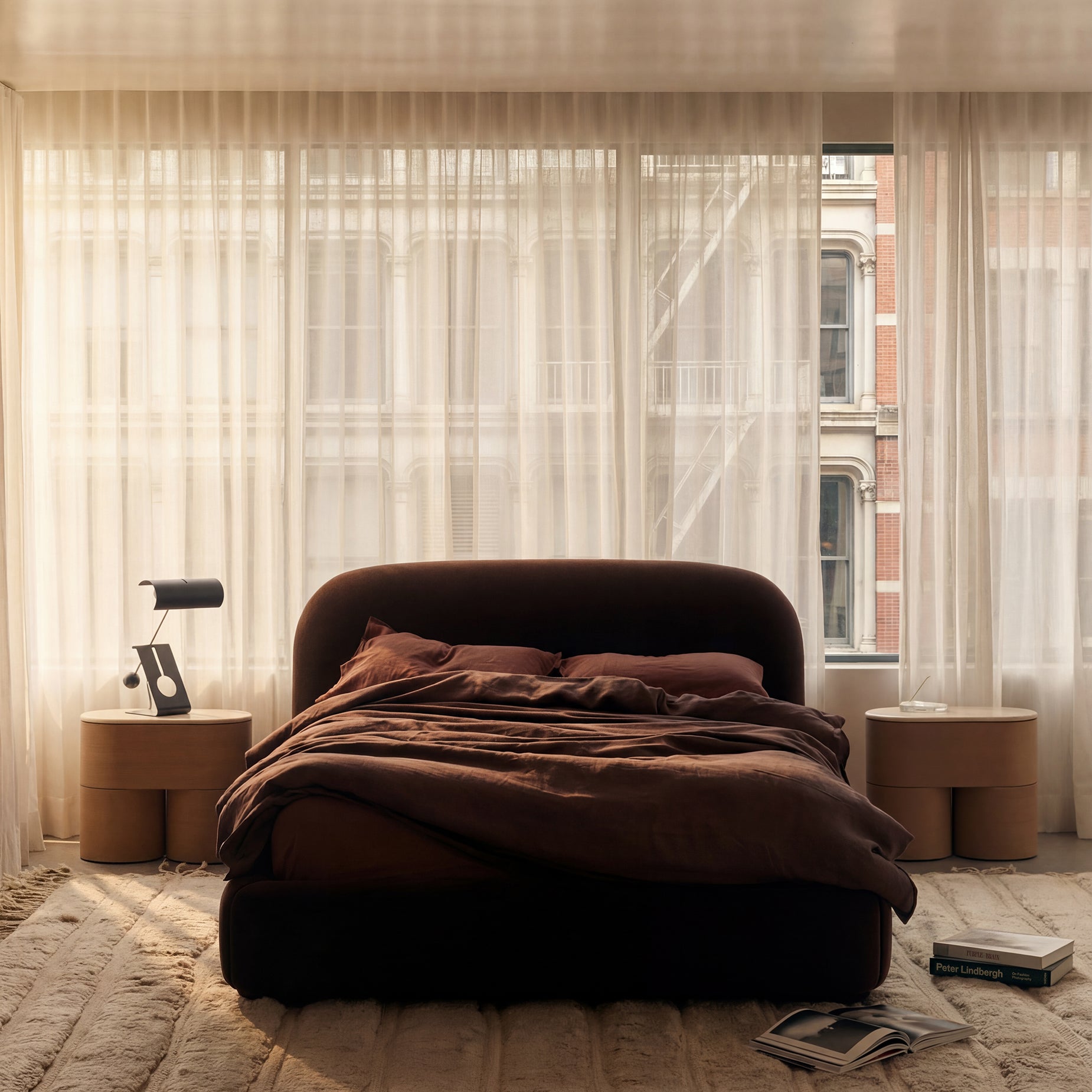 Lull Queen Bed - [ Malibu Piccolo ]