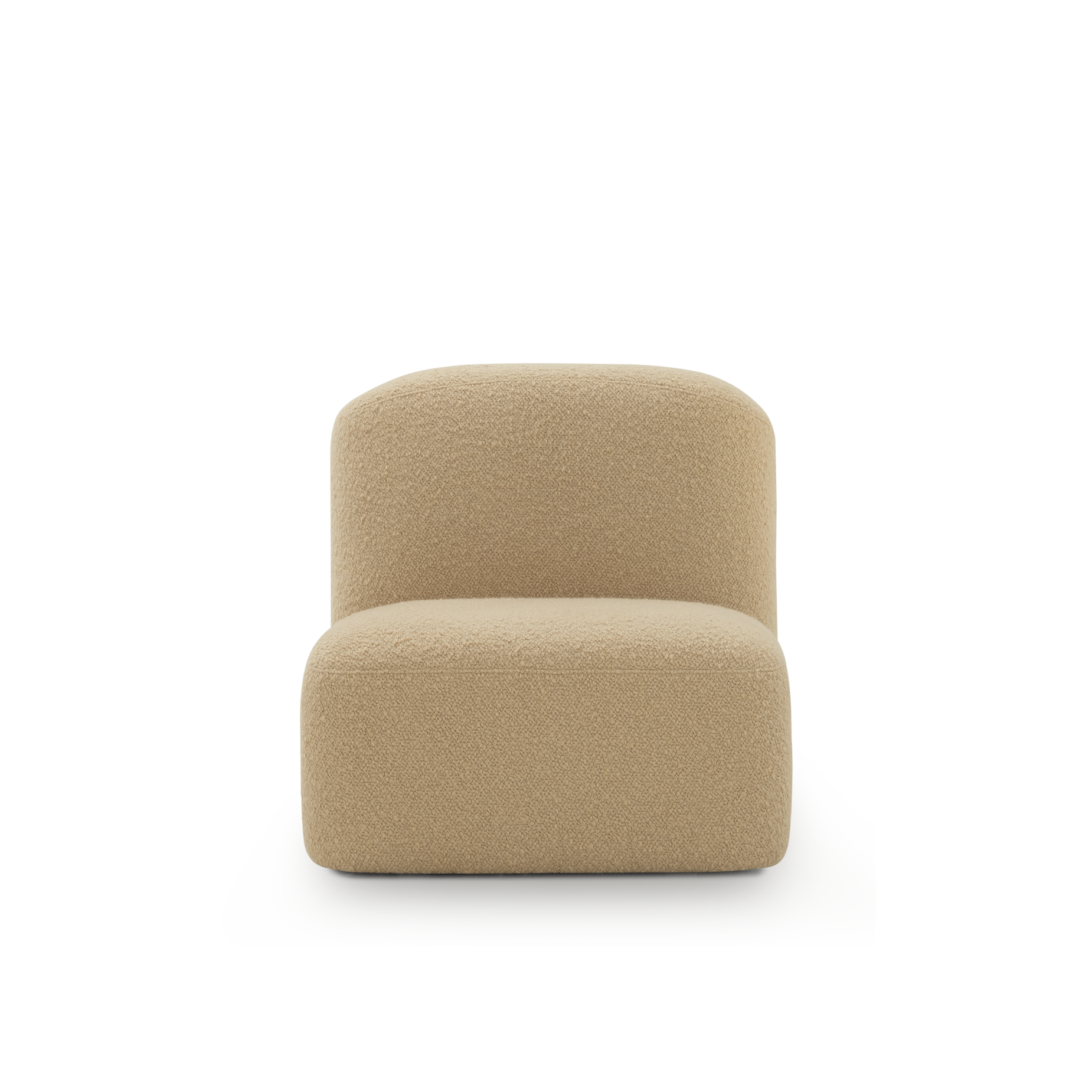 Muse Armless Modular Piece - [ Airlie Camel ]