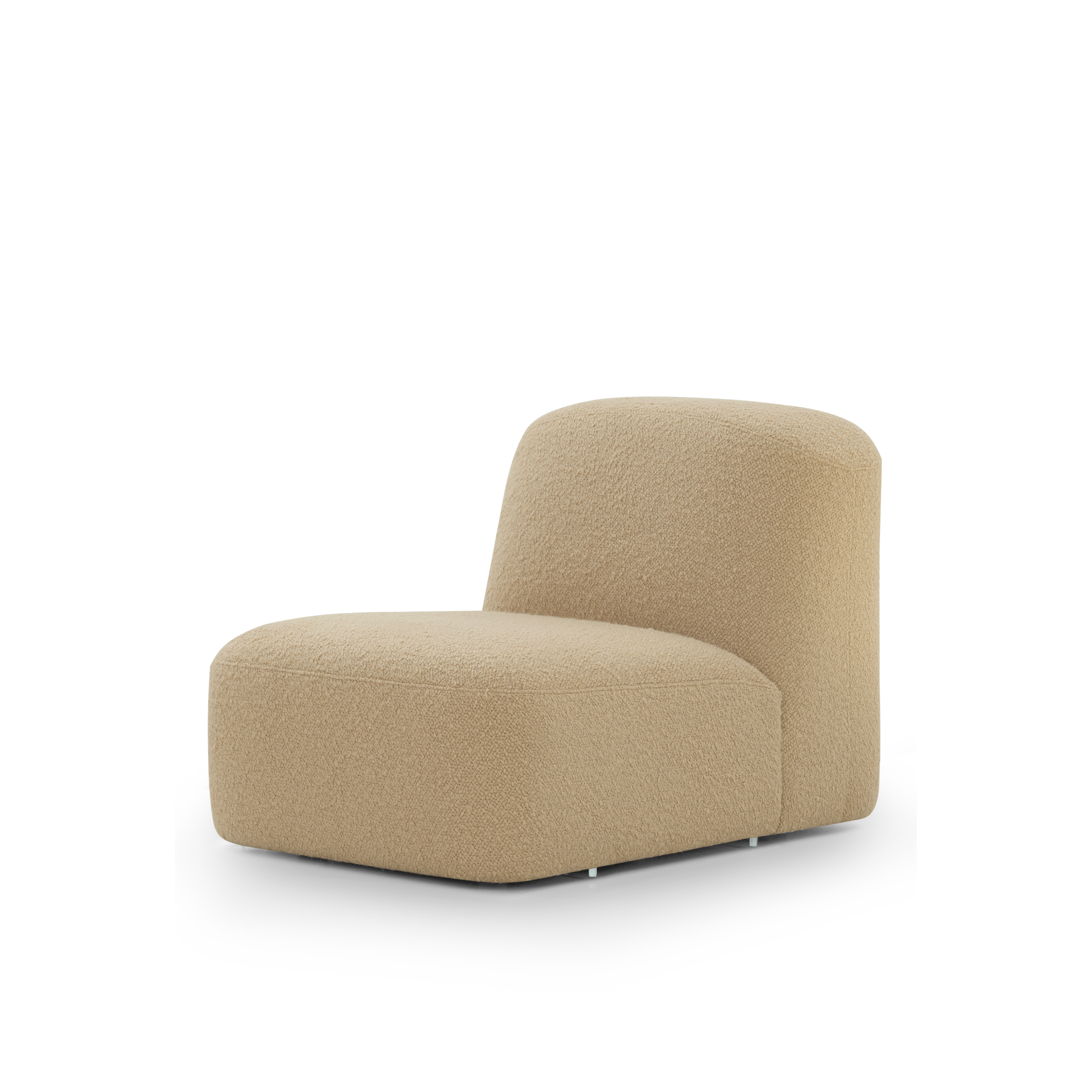 Muse Armless Modular Piece - [ Airlie Camel ]