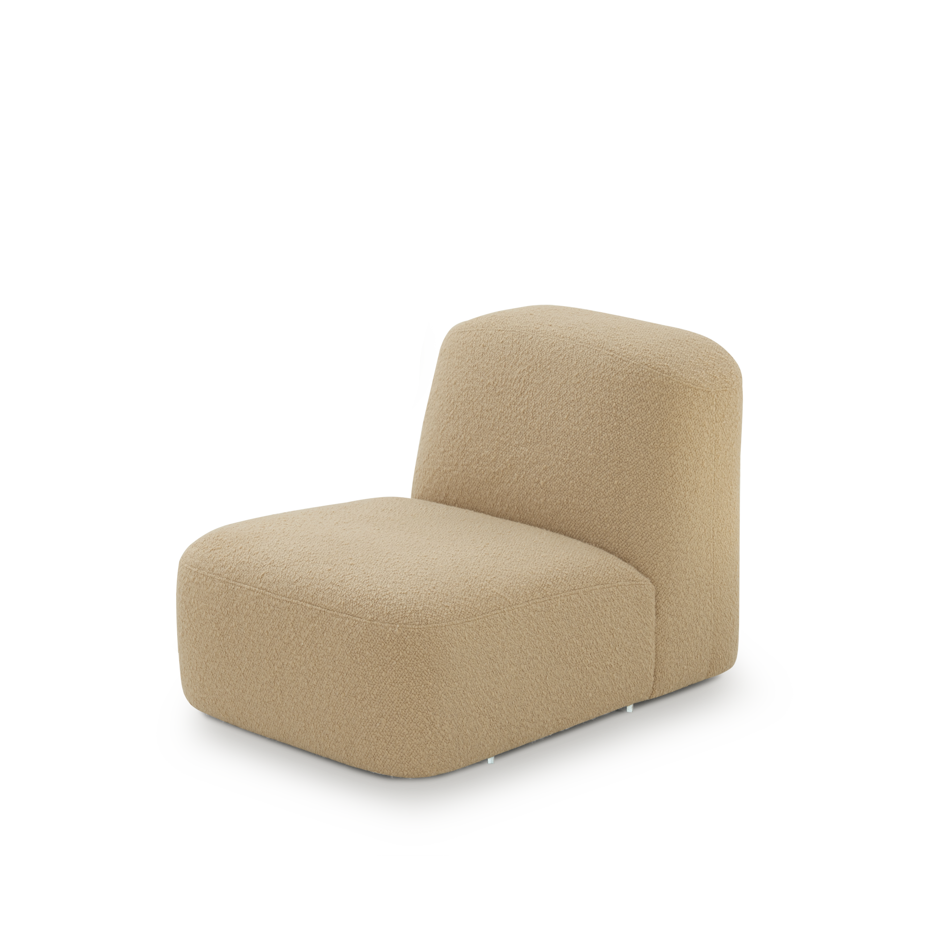 Muse Armless Modular Piece - [ Airlie Camel ]
