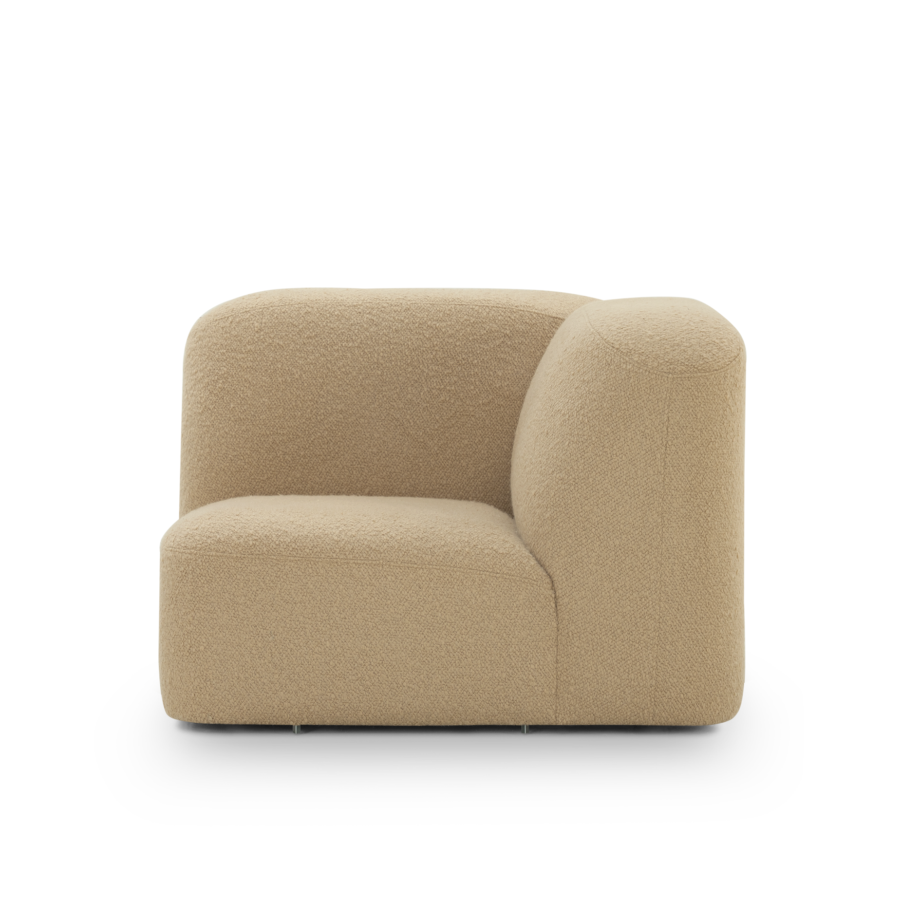Muse Corner Modular Piece - [ Airlie Camel ]