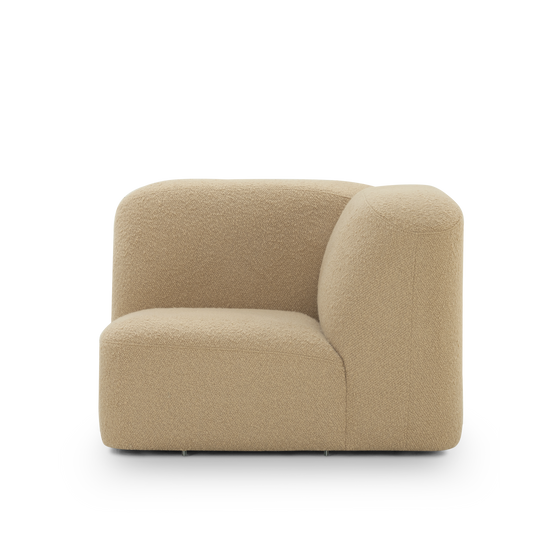 Muse Corner Modular Piece - [ Airlie Camel ]