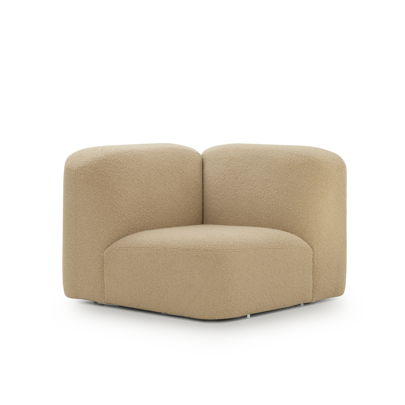Muse Corner Modular Piece - [ Airlie Camel ]