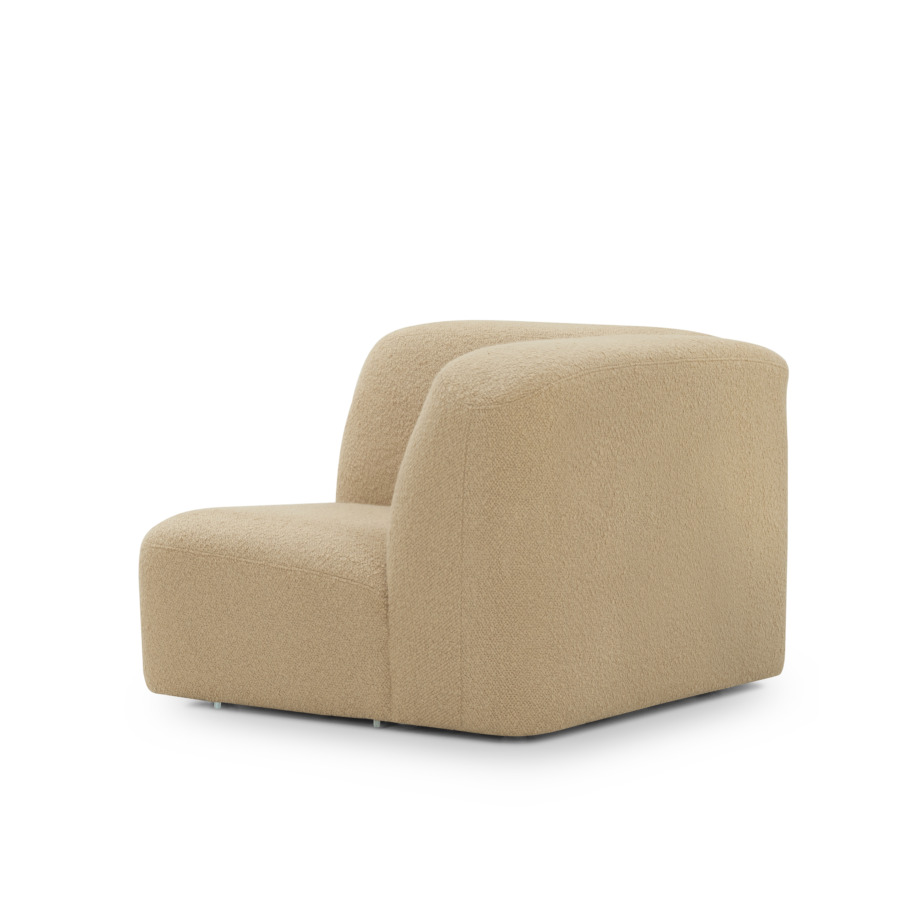 Muse Corner Modular Piece - [ Airlie Camel ]