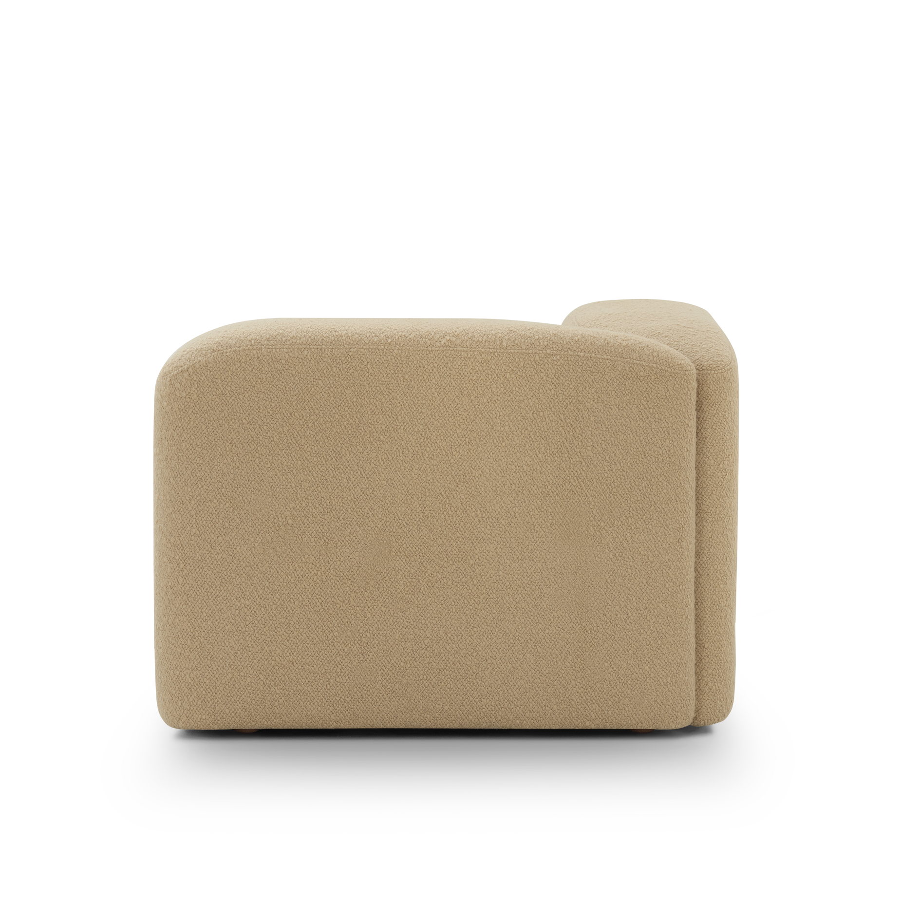 Muse Corner Modular Piece - [ Airlie Camel ]