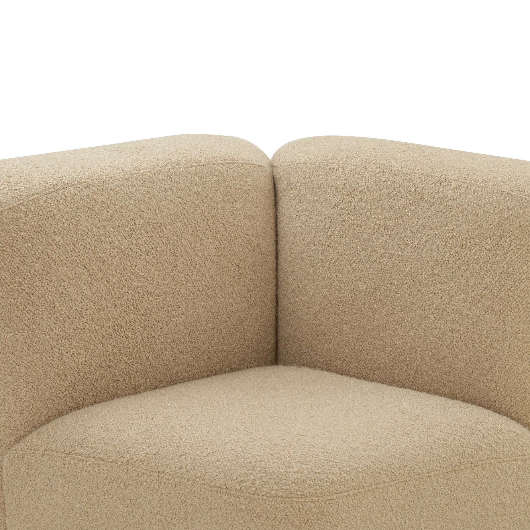 Muse Corner Modular Piece - [ Airlie Camel ]