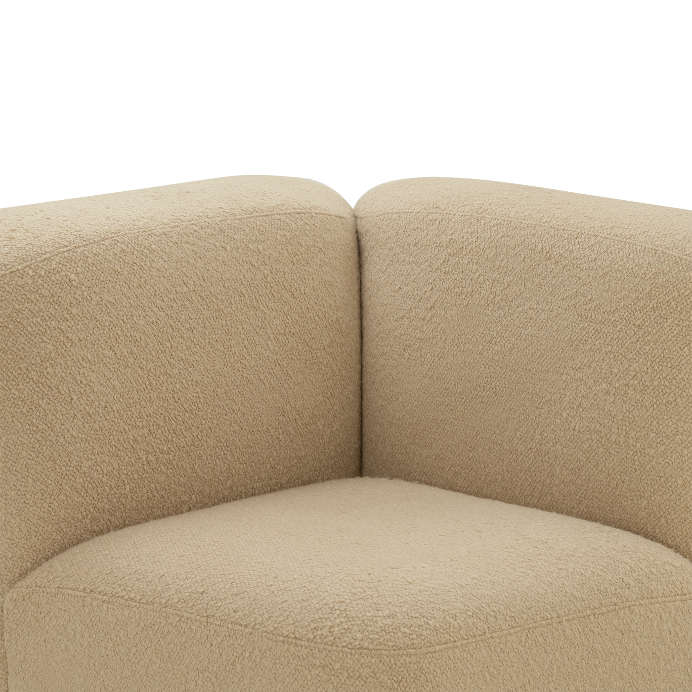 Muse Corner Modular Piece - [ Airlie Camel ]
