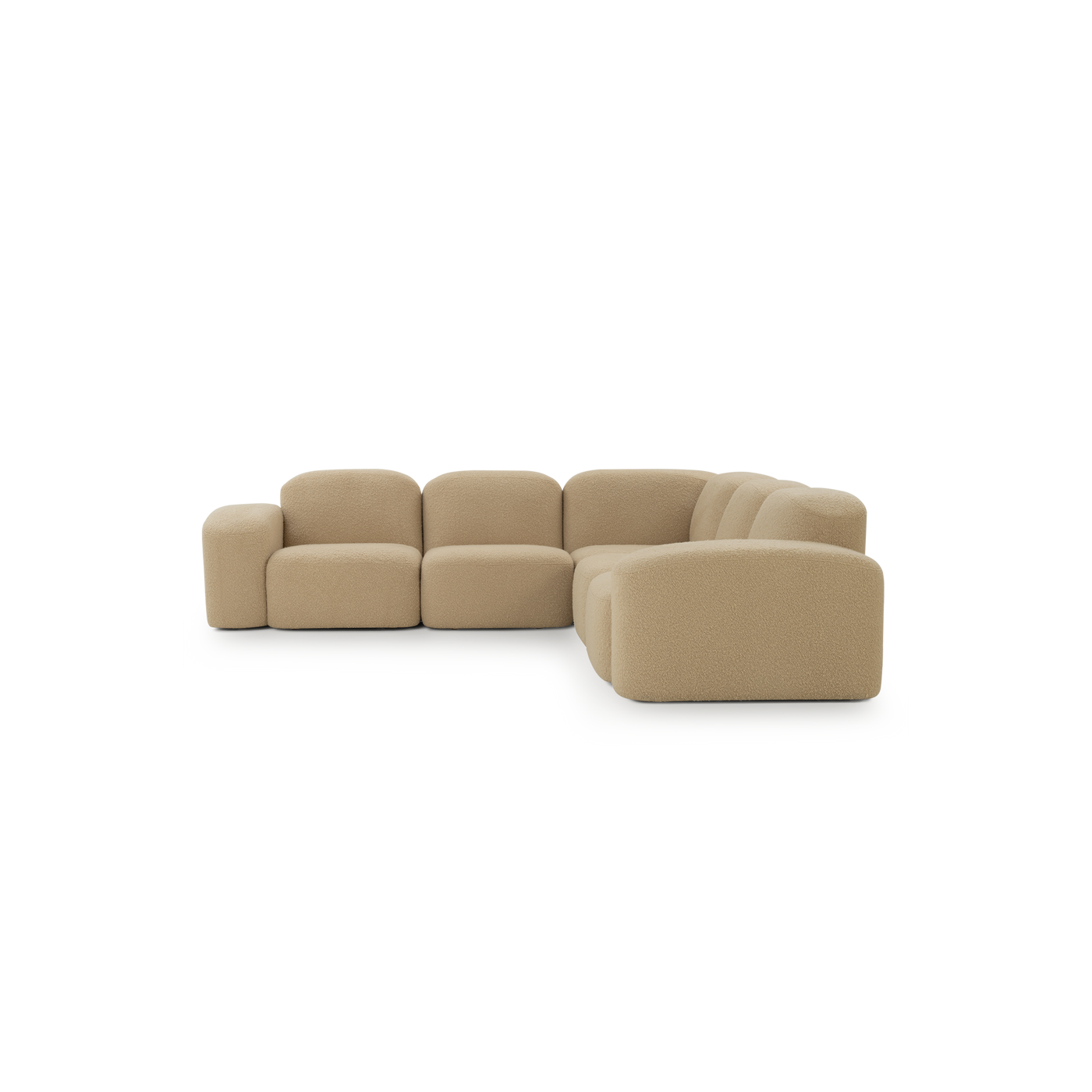 Muse 5 Piece Modular Sofa - [ Airlie Camel ]