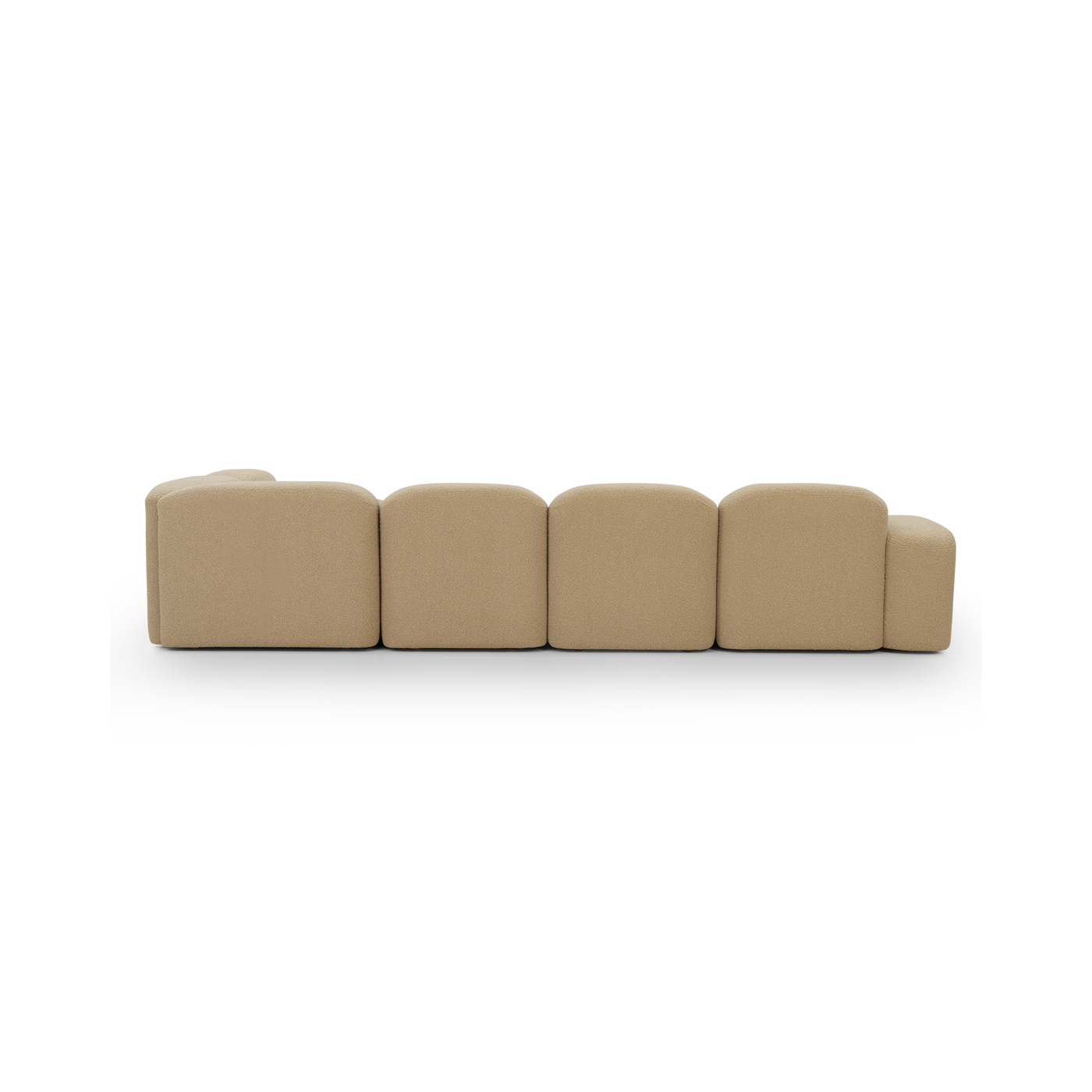 Muse 5 Seat LAF Chaise Sofa - [ Airlie Camel ]