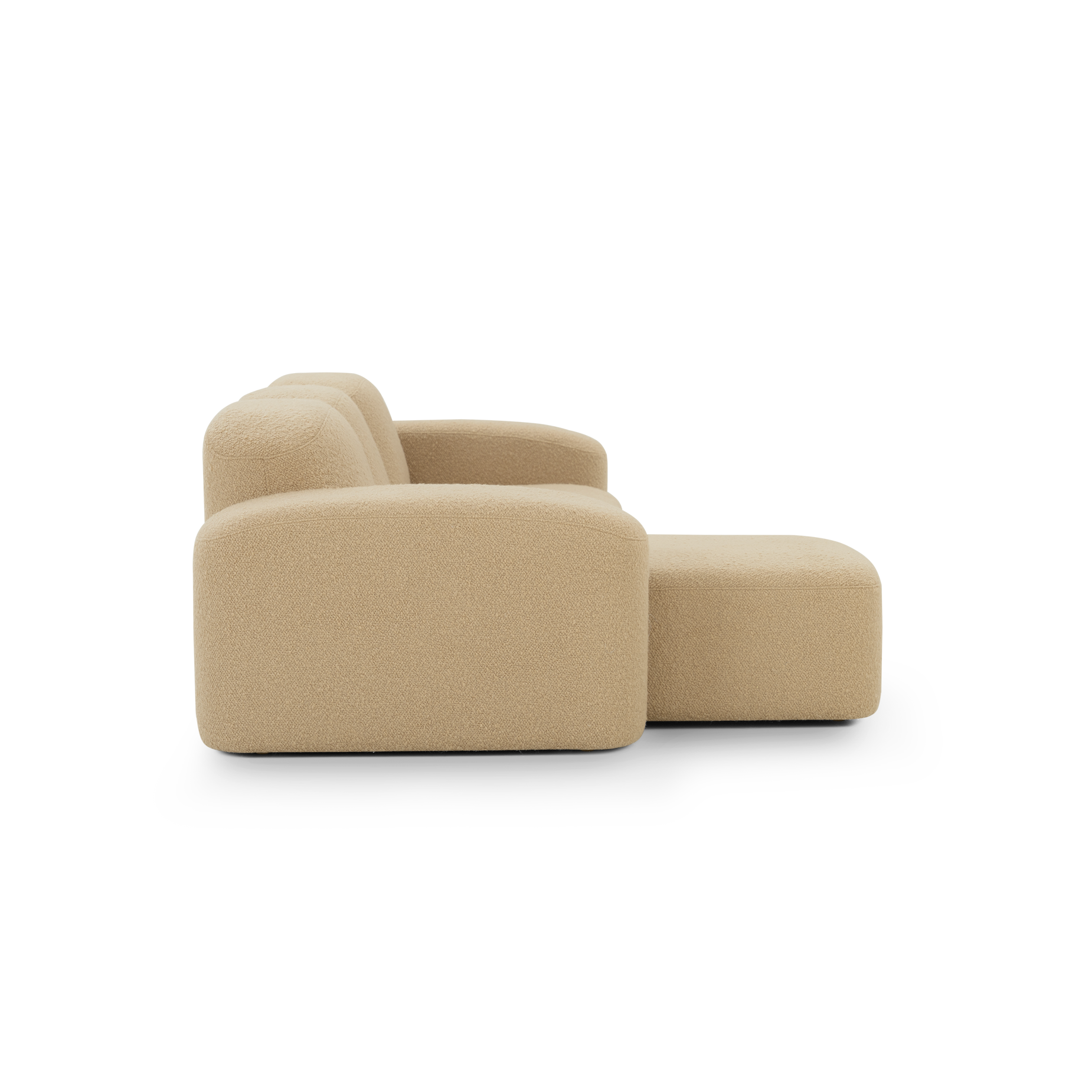 Muse 3 Seat LAF Chaise Sofa - [ Airlie Camel ]