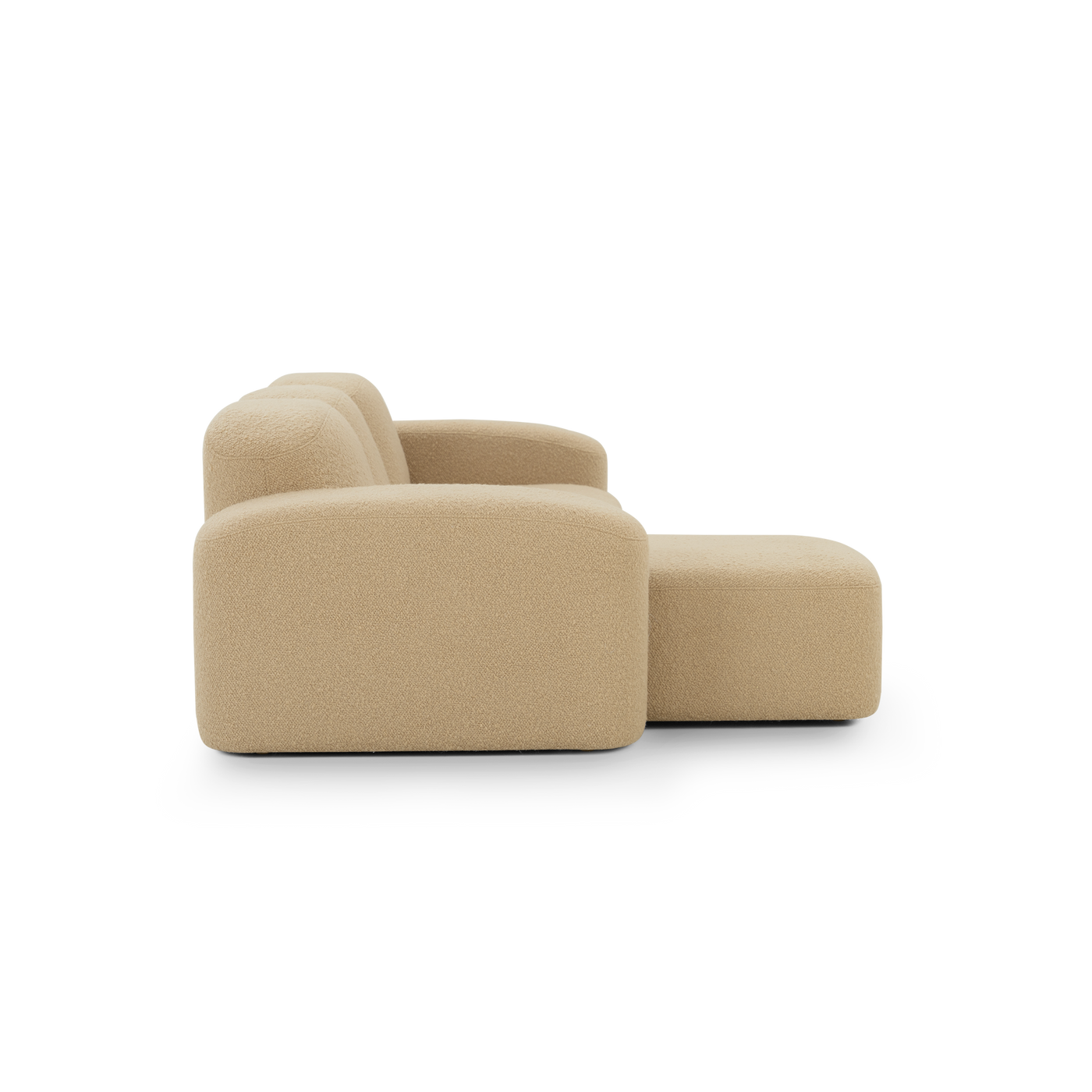 Muse 3 Seat LAF Chaise Sofa - [ Airlie Camel ]