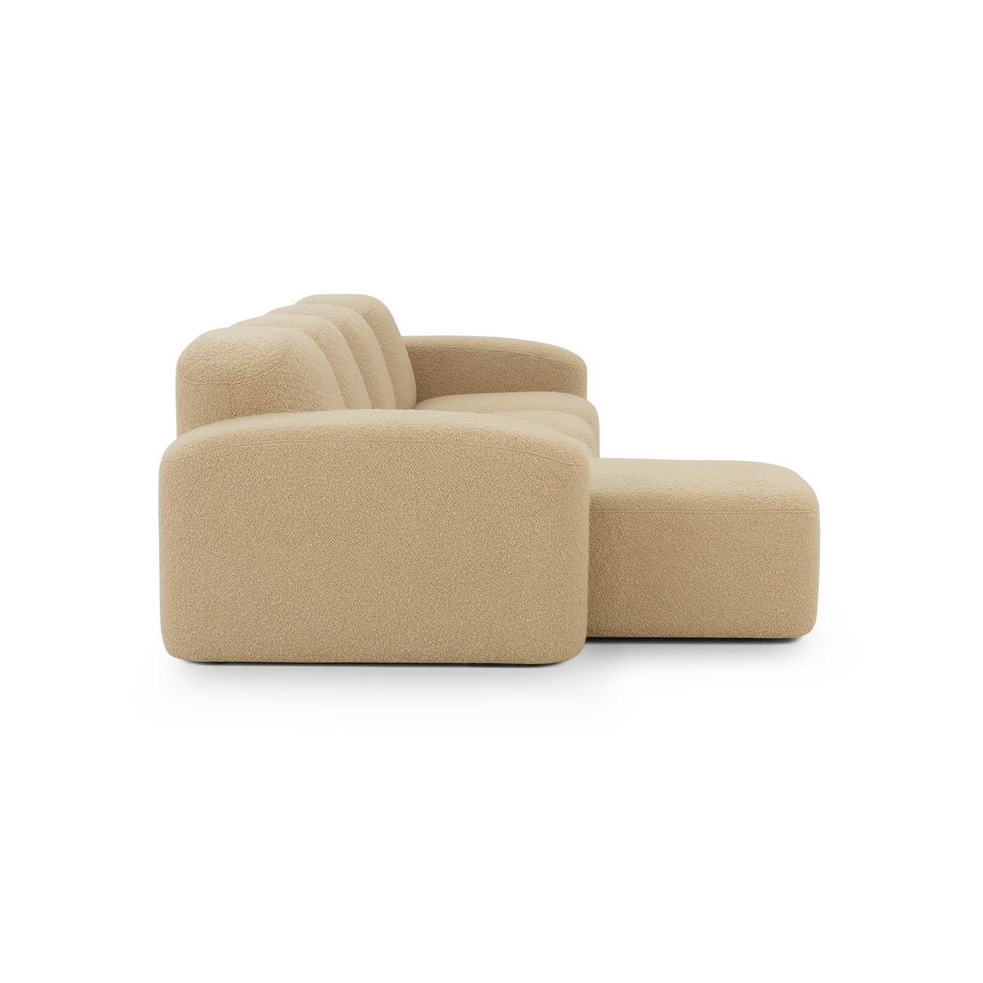 Muse 4 Seat LAF Chaise Sofa - [ Airlie Camel ]