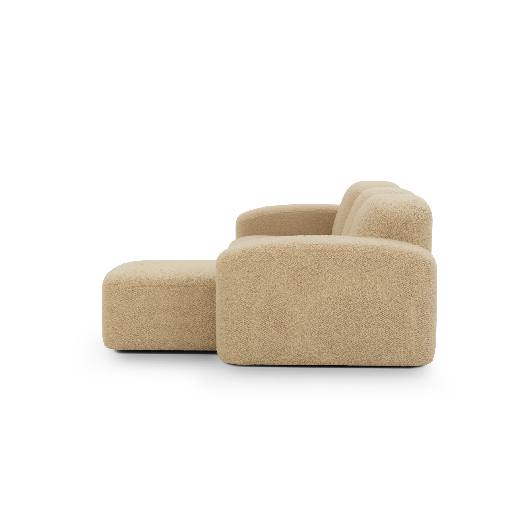 Muse 3 Seat RAF Chaise Sofa - [ Airlie Camel ]