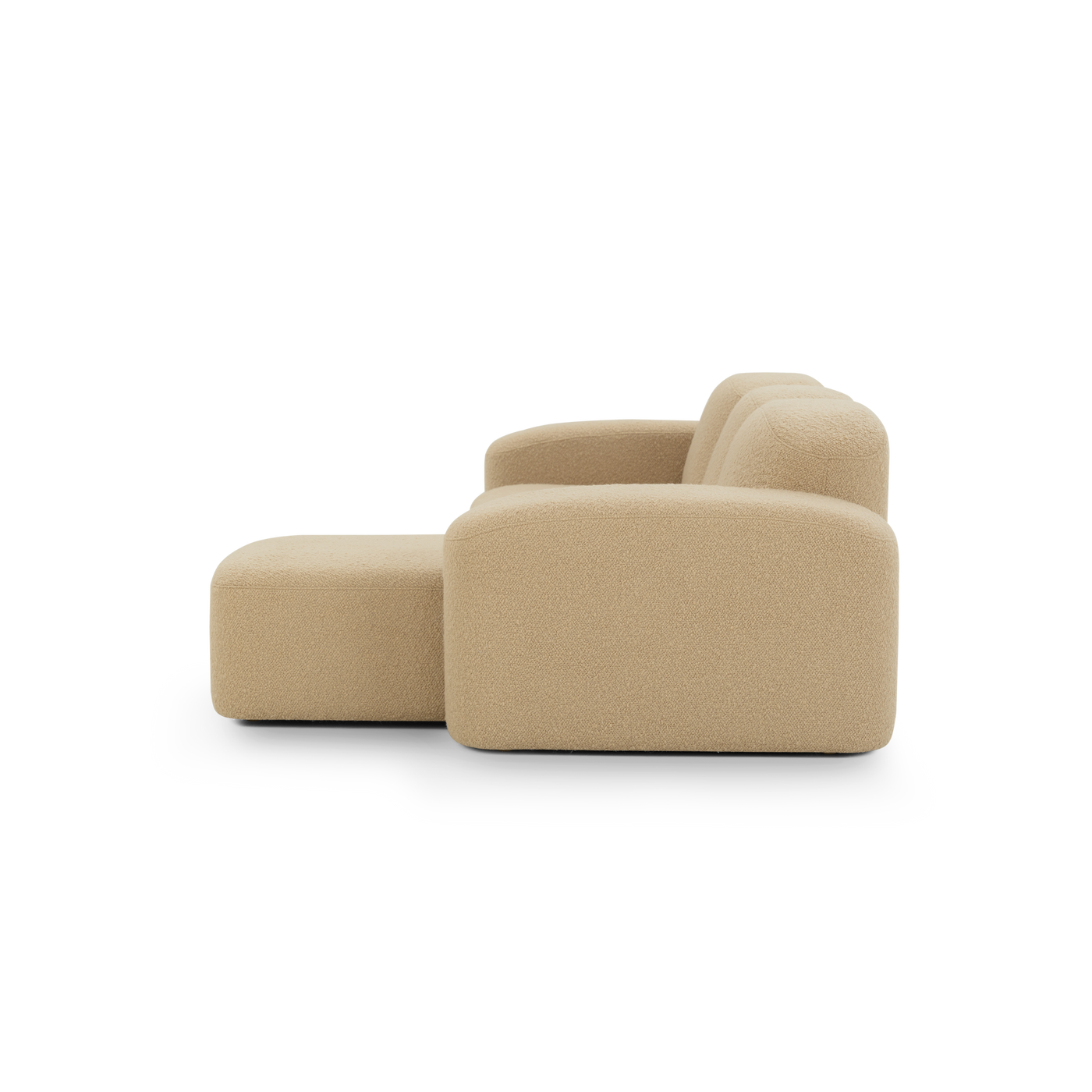 Muse 3 Seat RAF Chaise Sofa - [ Airlie Camel ]