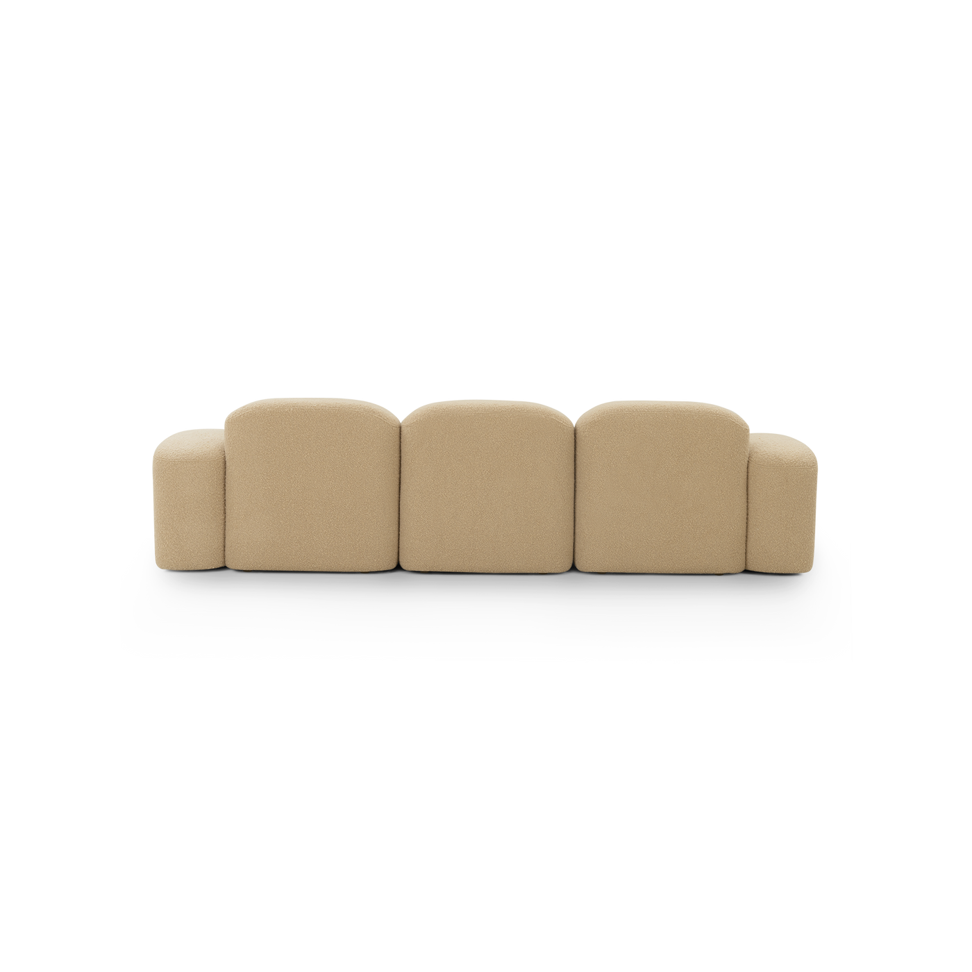 Muse 3 Seat RAF Chaise Sofa - [ Airlie Camel ]