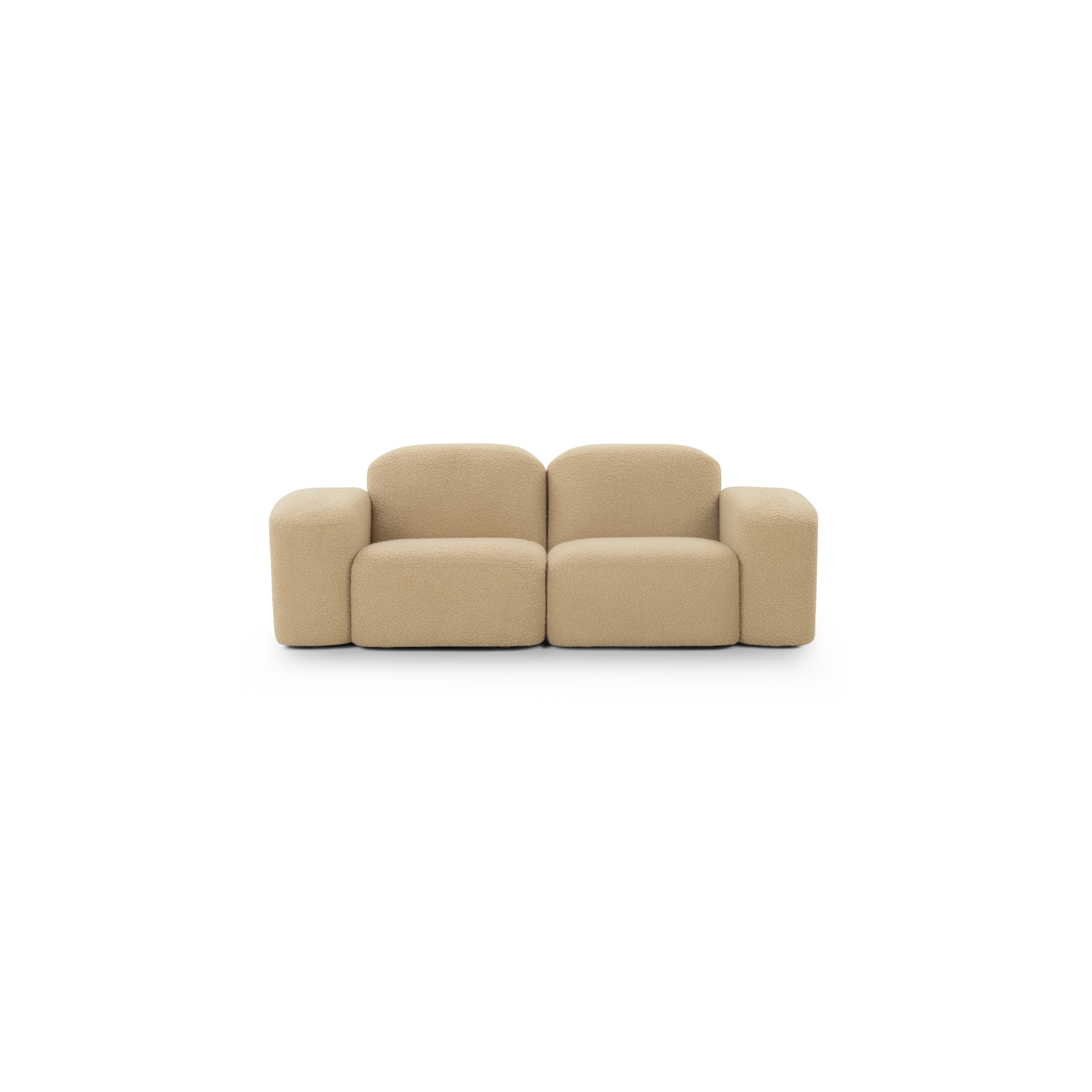 Muse 2 Seat Sofa - [ Airlie Camel ]