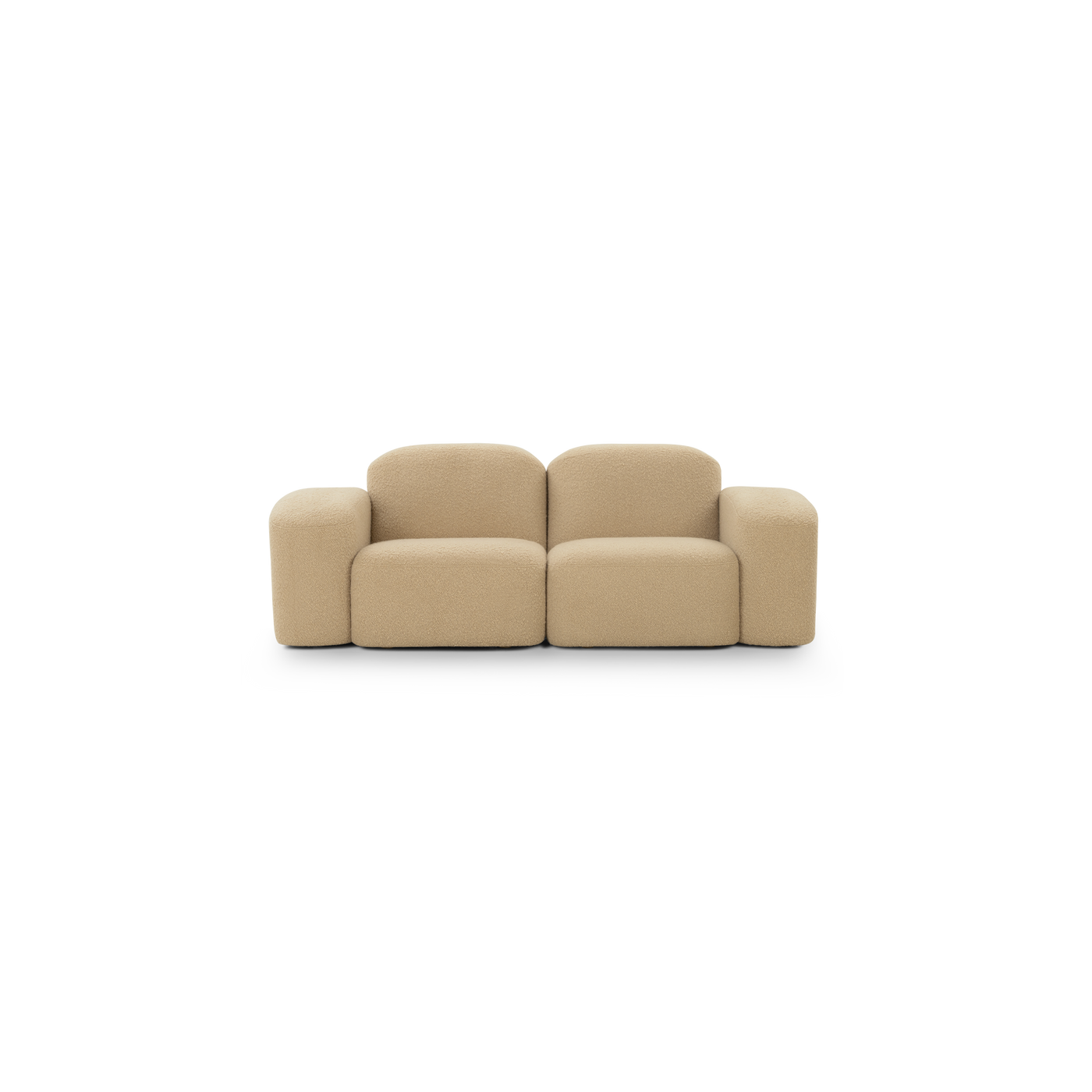 Muse 2 Seat Sofa - [ Airlie Camel ]