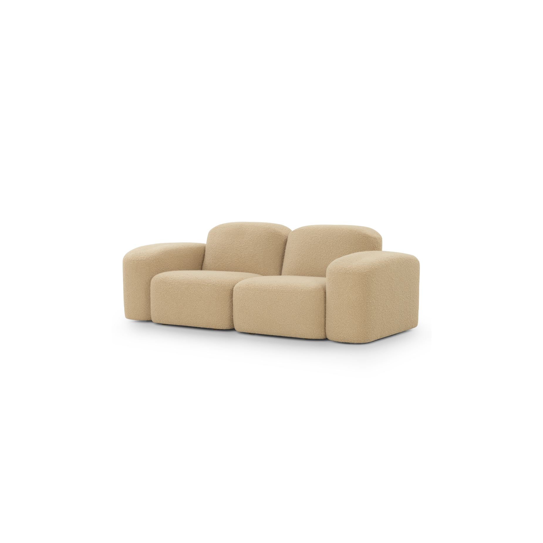 Muse 2 Seat Sofa - [ Airlie Camel ]