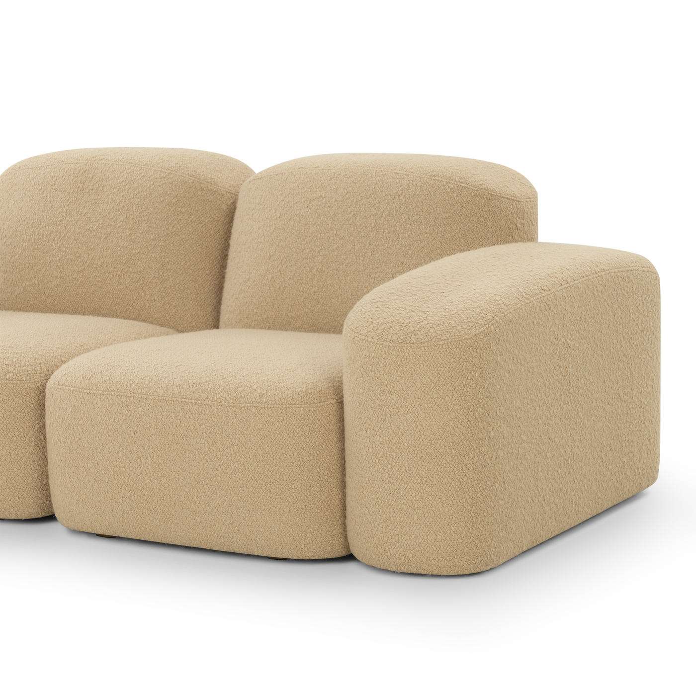 Muse 2 Seat Sofa - [ Airlie Camel ]