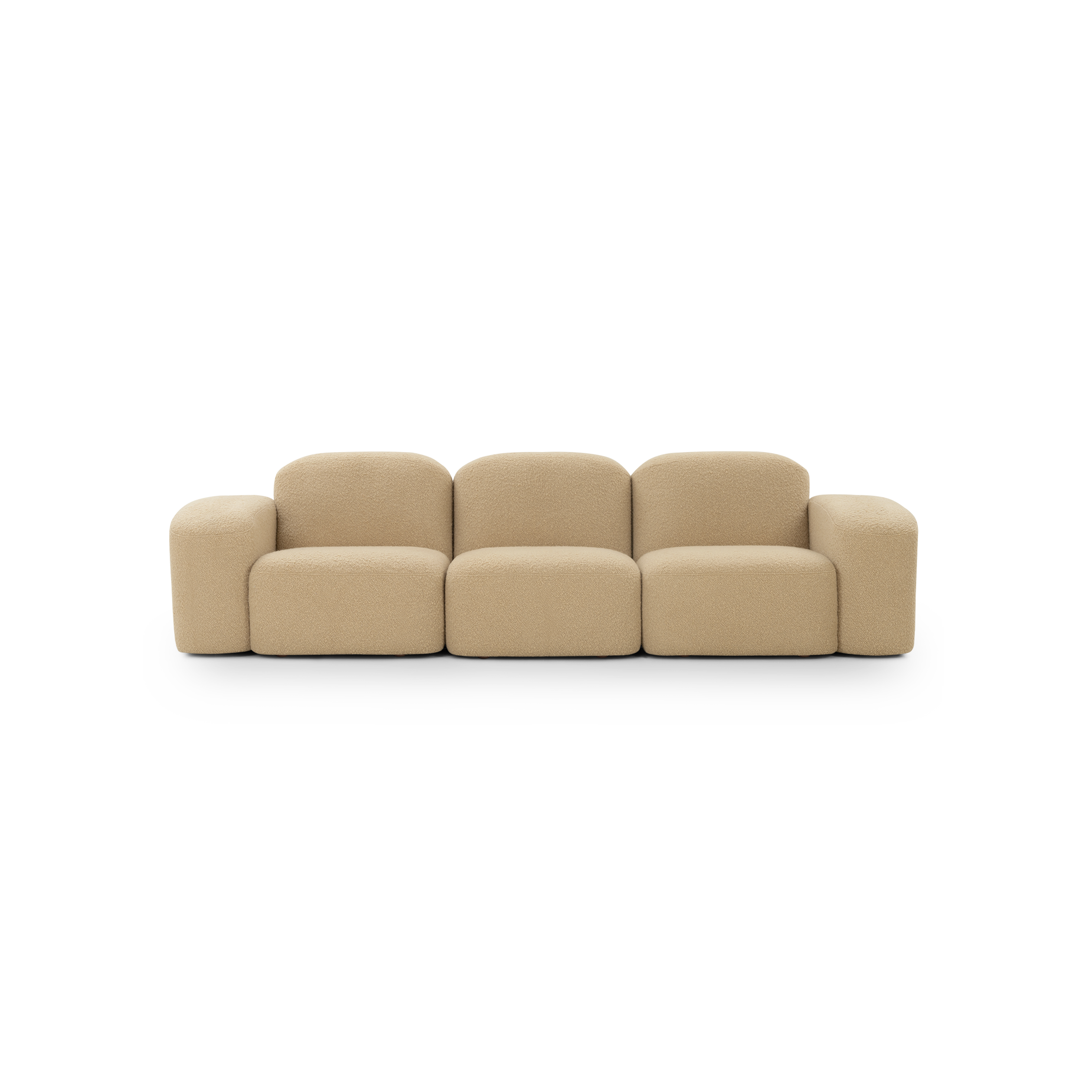 Muse 3 Seat Sofa - [ Airlie Camel ]