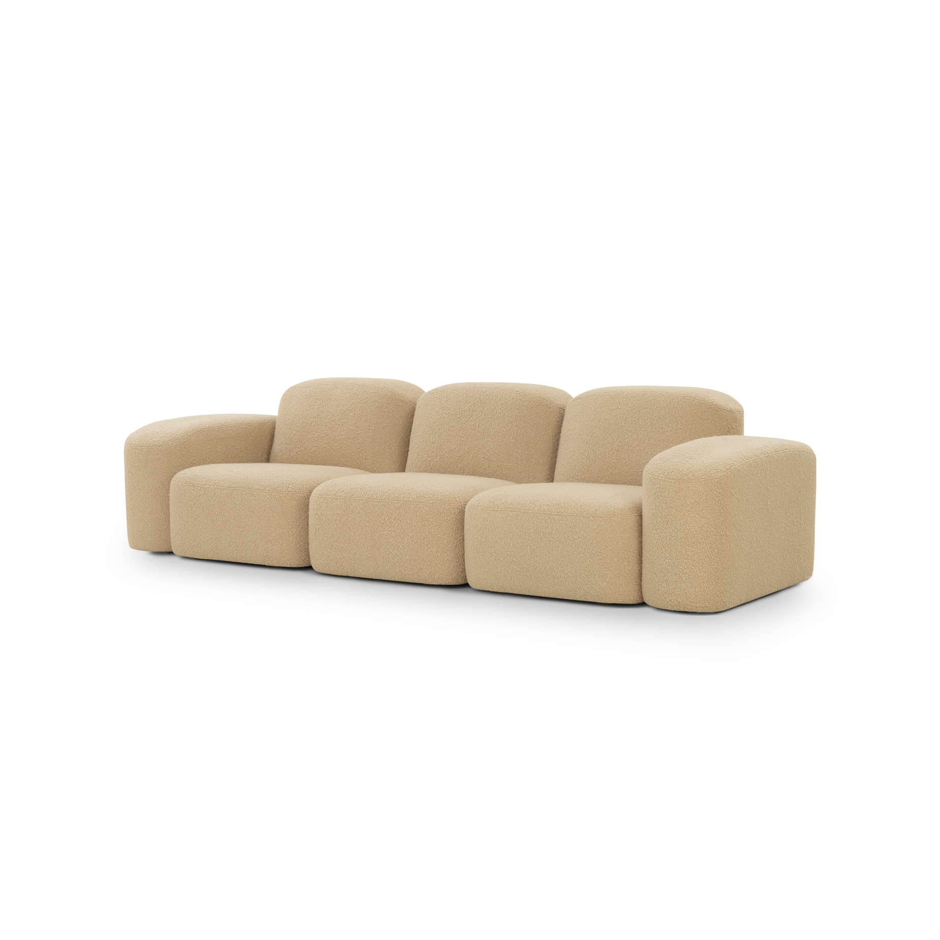 Muse 3 Seat Sofa - [ Airlie Camel ]