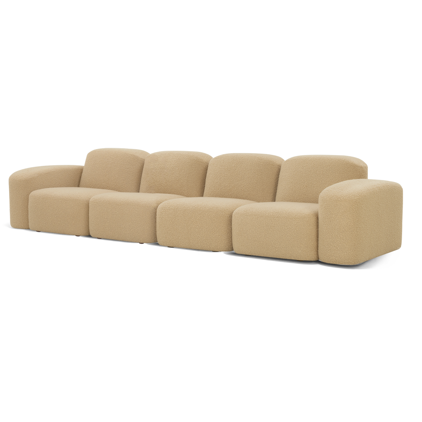 Muse 4 Seat Sofa - [ Airlie Camel ]