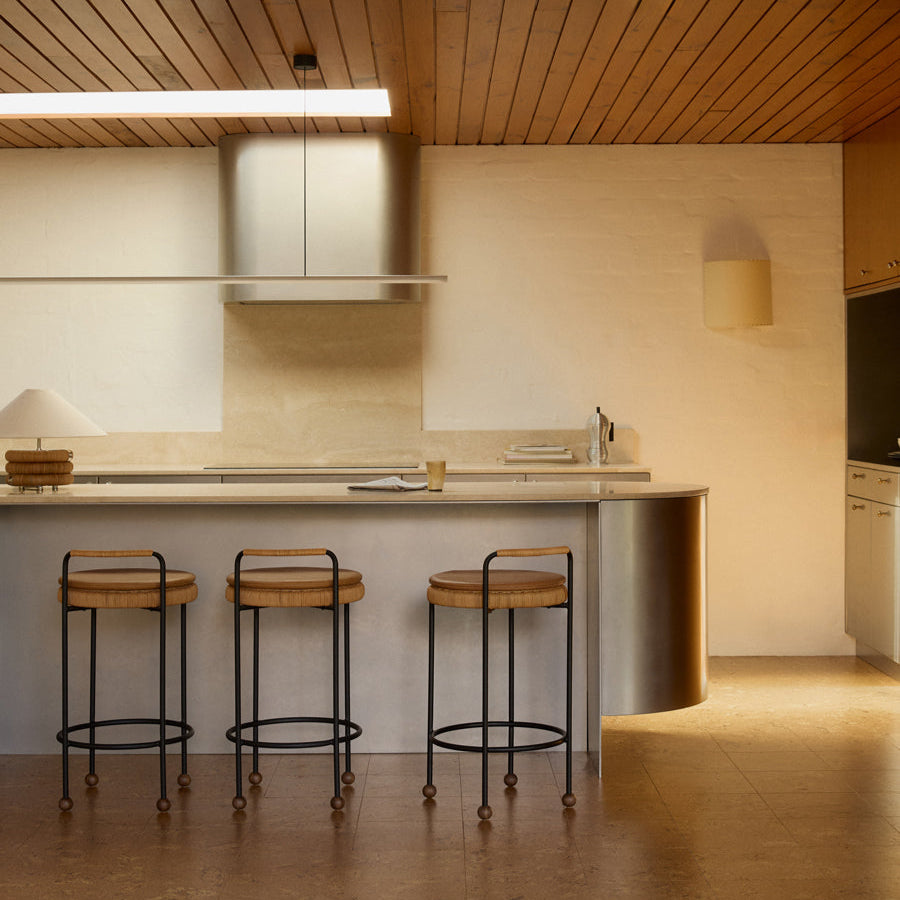 Pierre Counter Stool - [ Simpson Tan ]