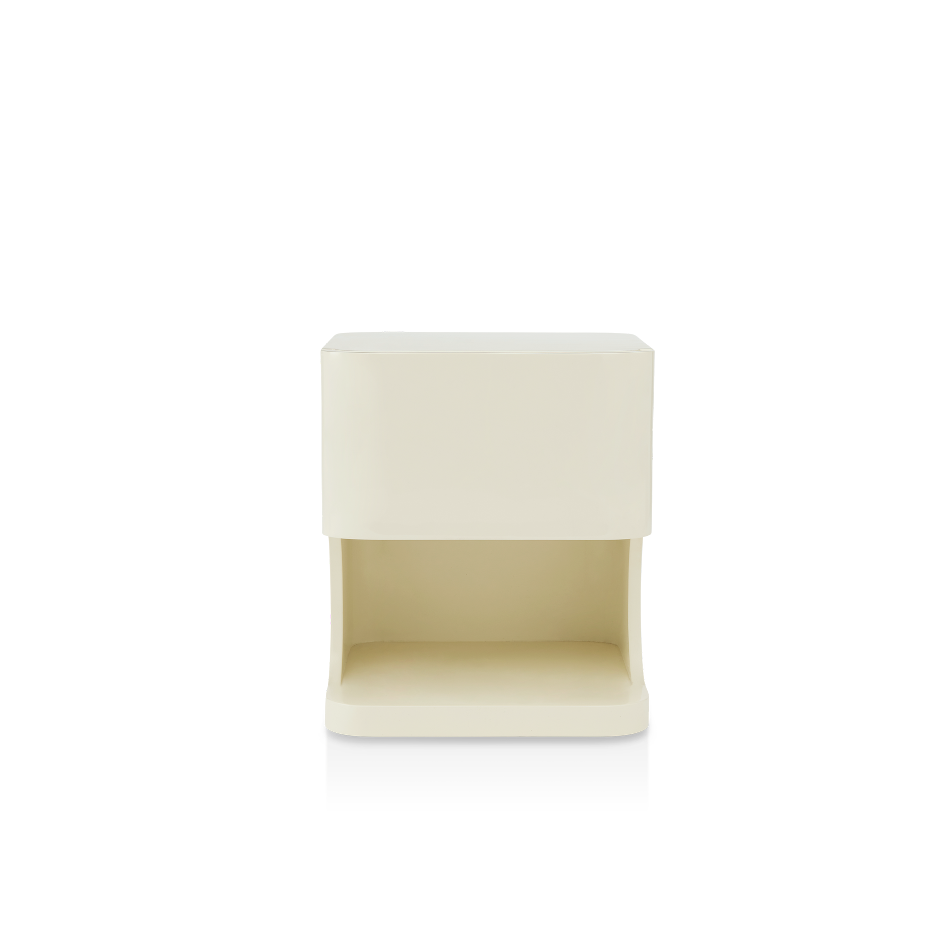 Edie Bedside Table - [ Antique White ]