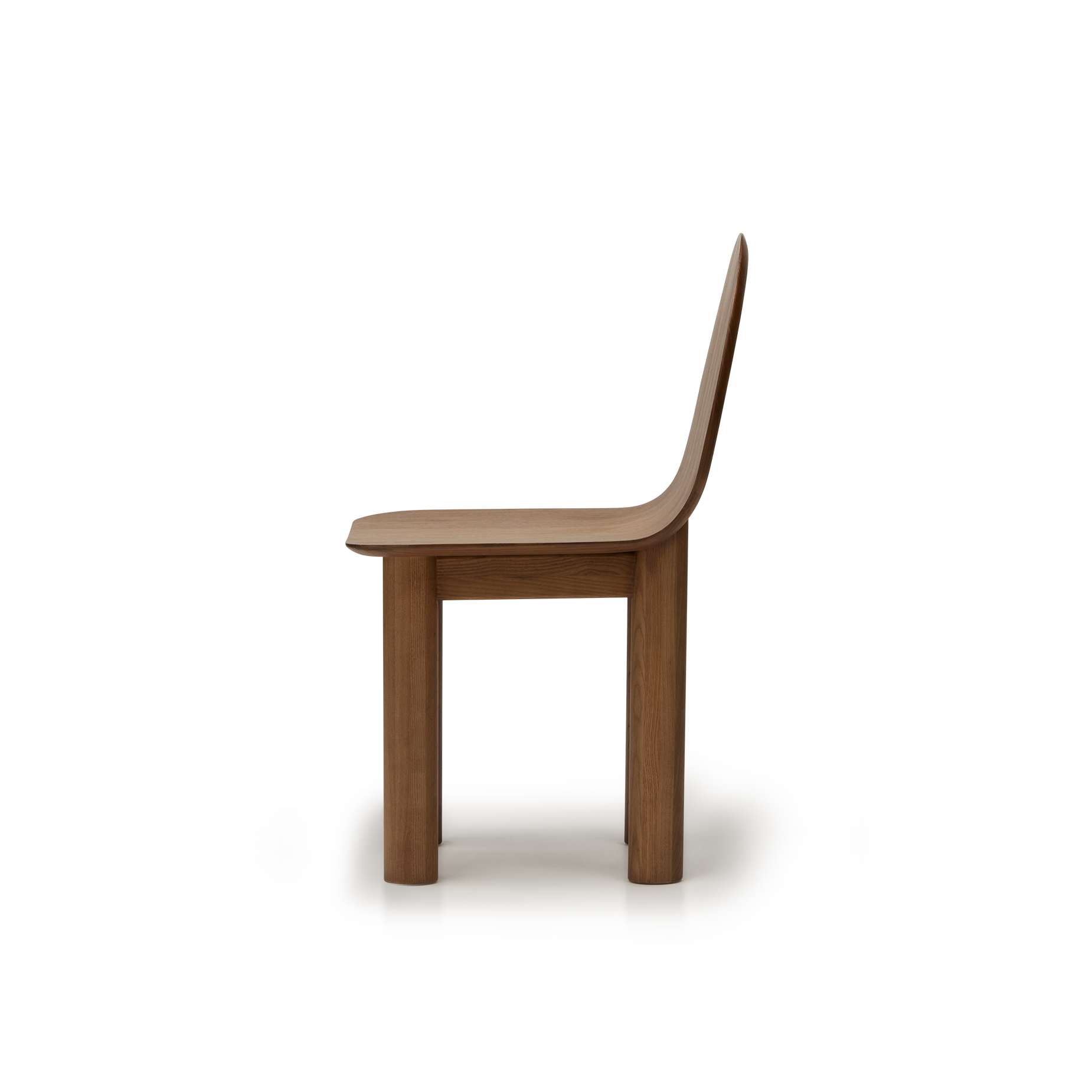Arch Timber Dining Chair - [ Walnut ]