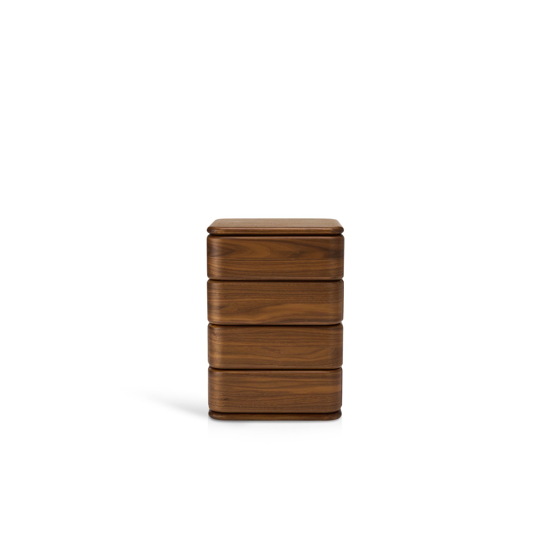 Notte 4 Drawer Storage - [ Walnut ]