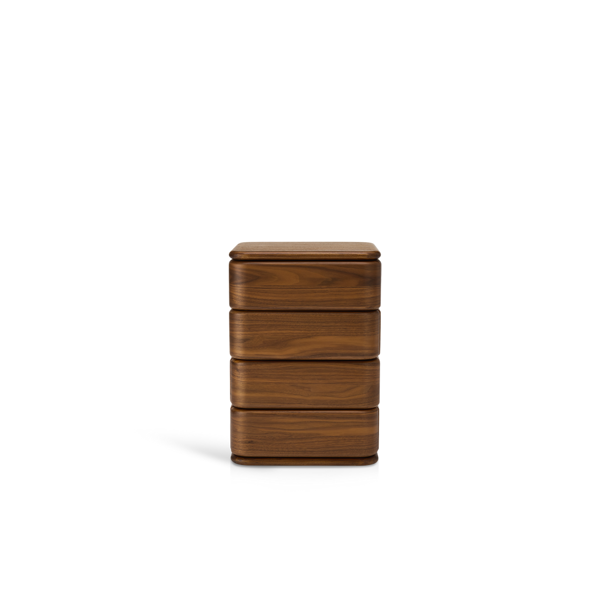 Notte 4 Drawer Storage - [ Walnut ]