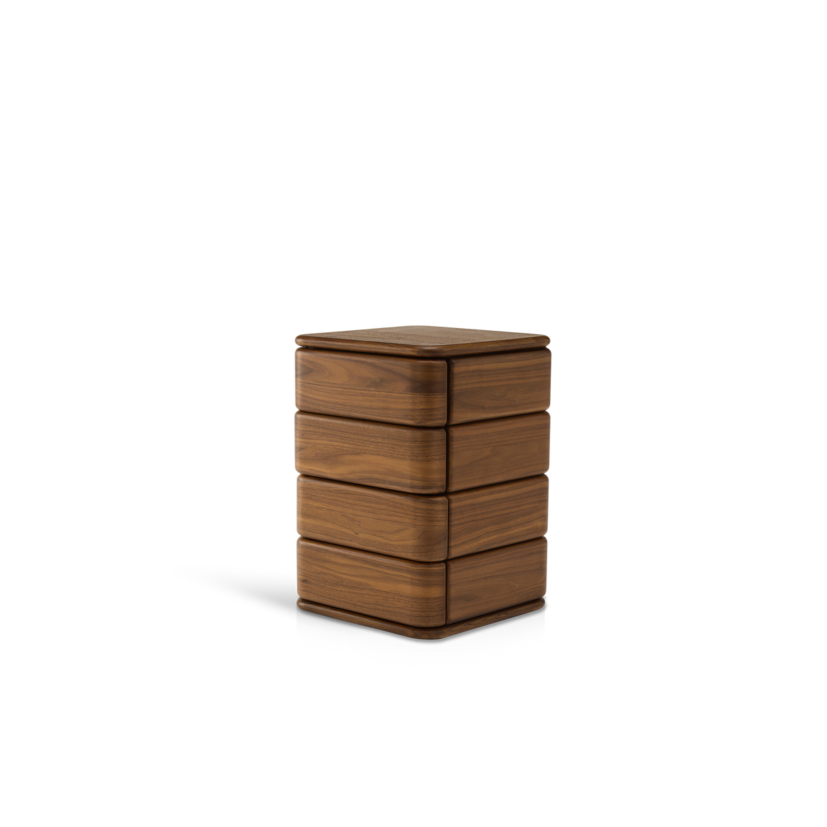 Notte 4 Drawer Storage - [ Walnut ]
