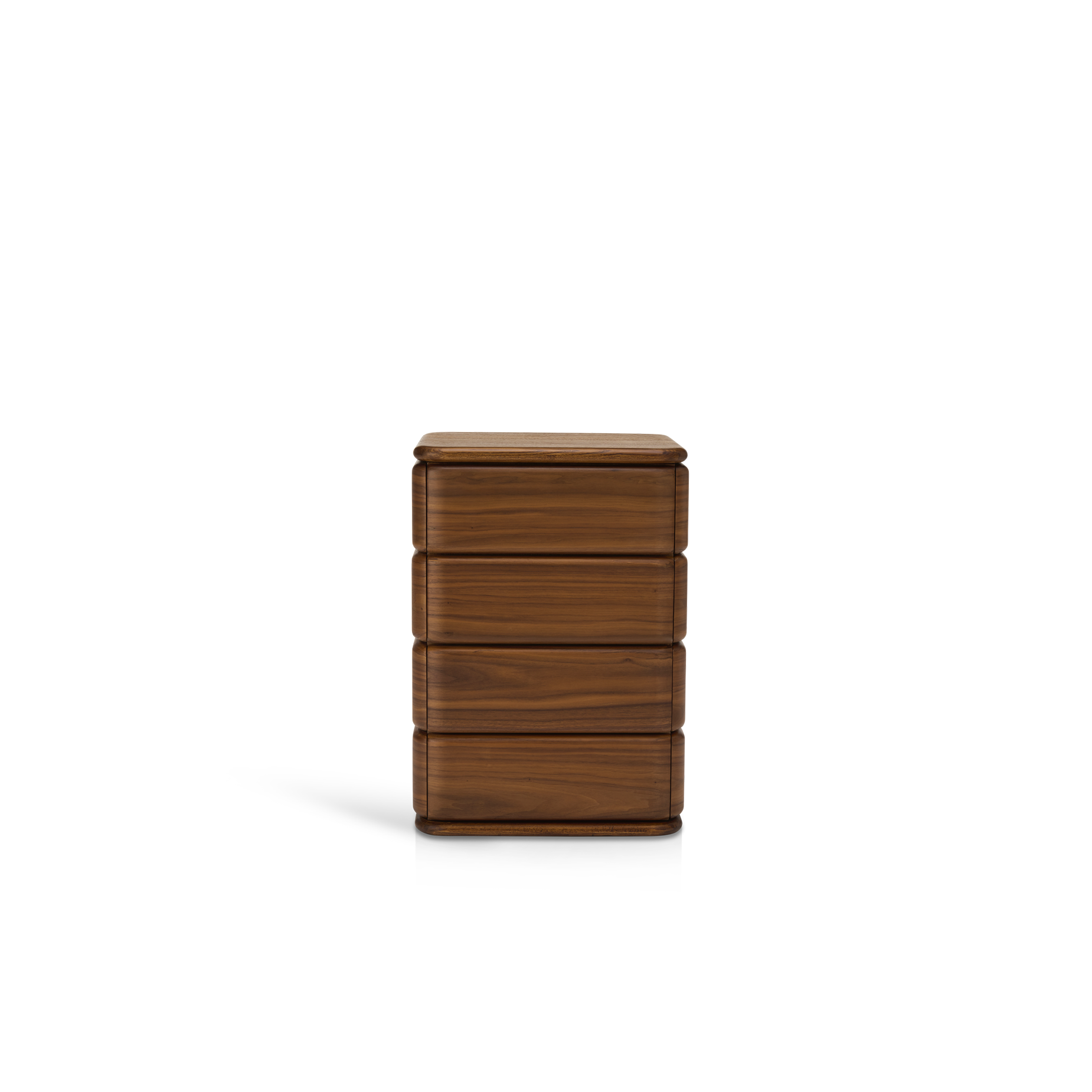 Notte 4 Drawer Storage - [ Walnut ]