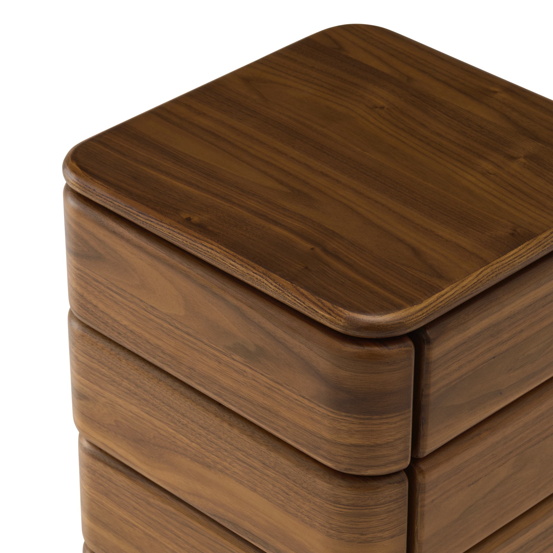 Notte 4 Drawer Storage - [ Walnut ]