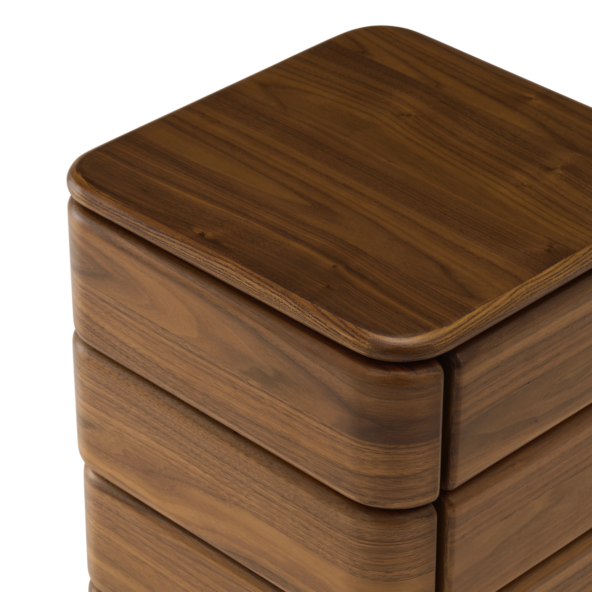 Notte 4 Drawer Storage - [ Walnut ]
