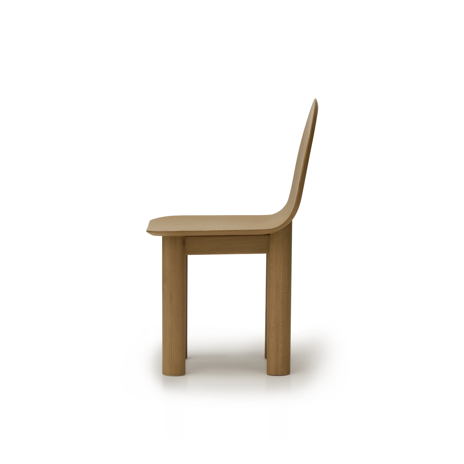 Arch Timber Dining Chair - [ Oak ]