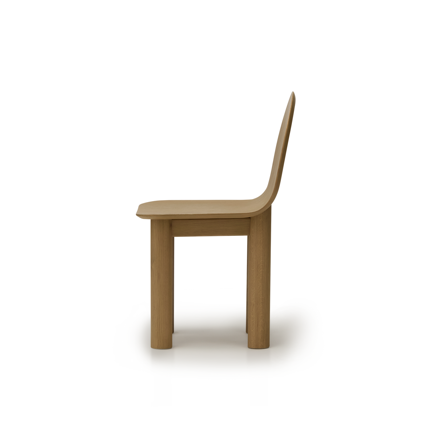 Arch Timber Dining Chair - [ Oak ]