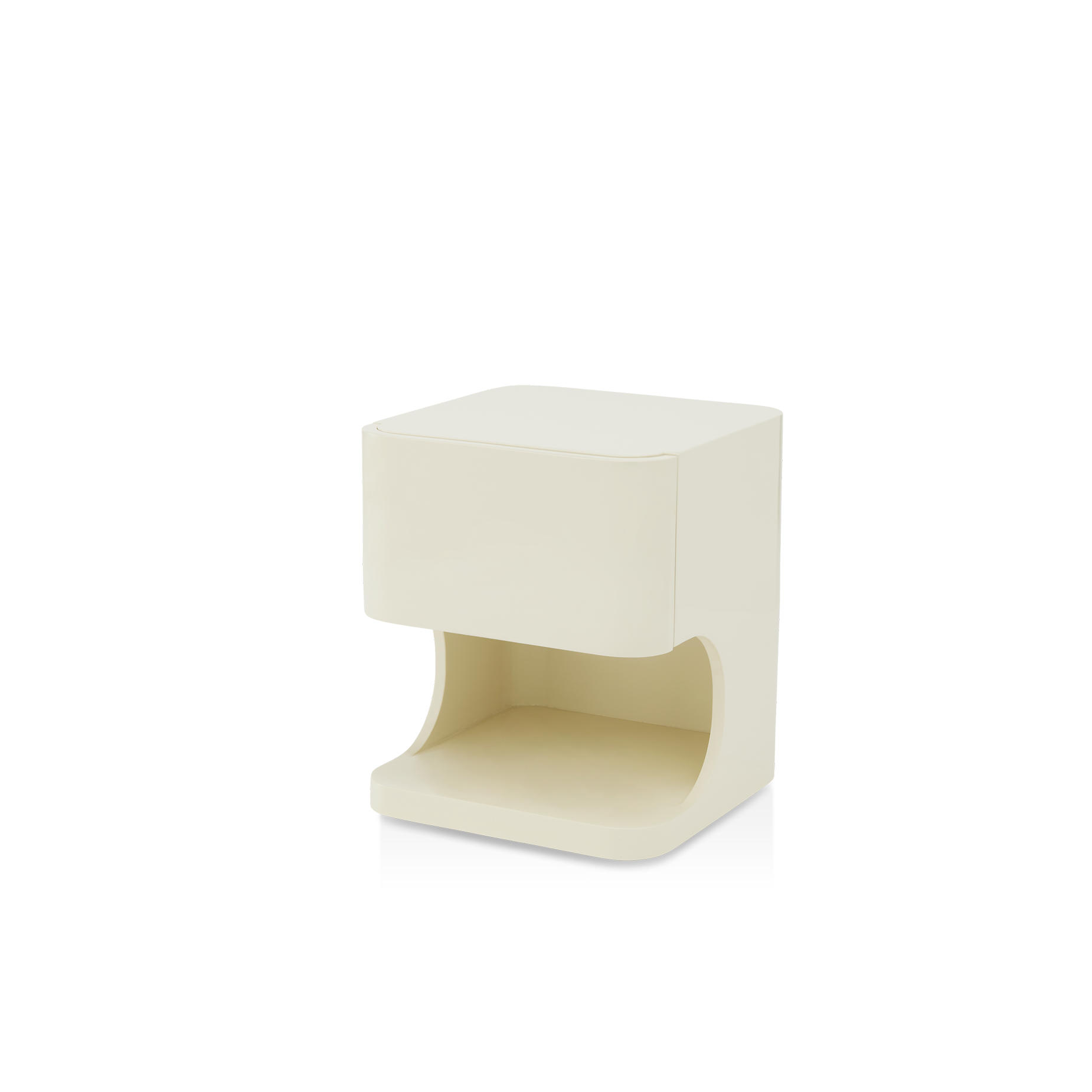 Edie Bedside Table - [ Antique White ]