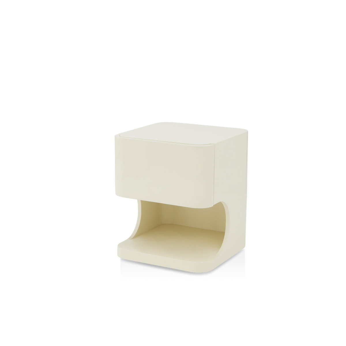 Edie Bedside Table - [ Antique White ]