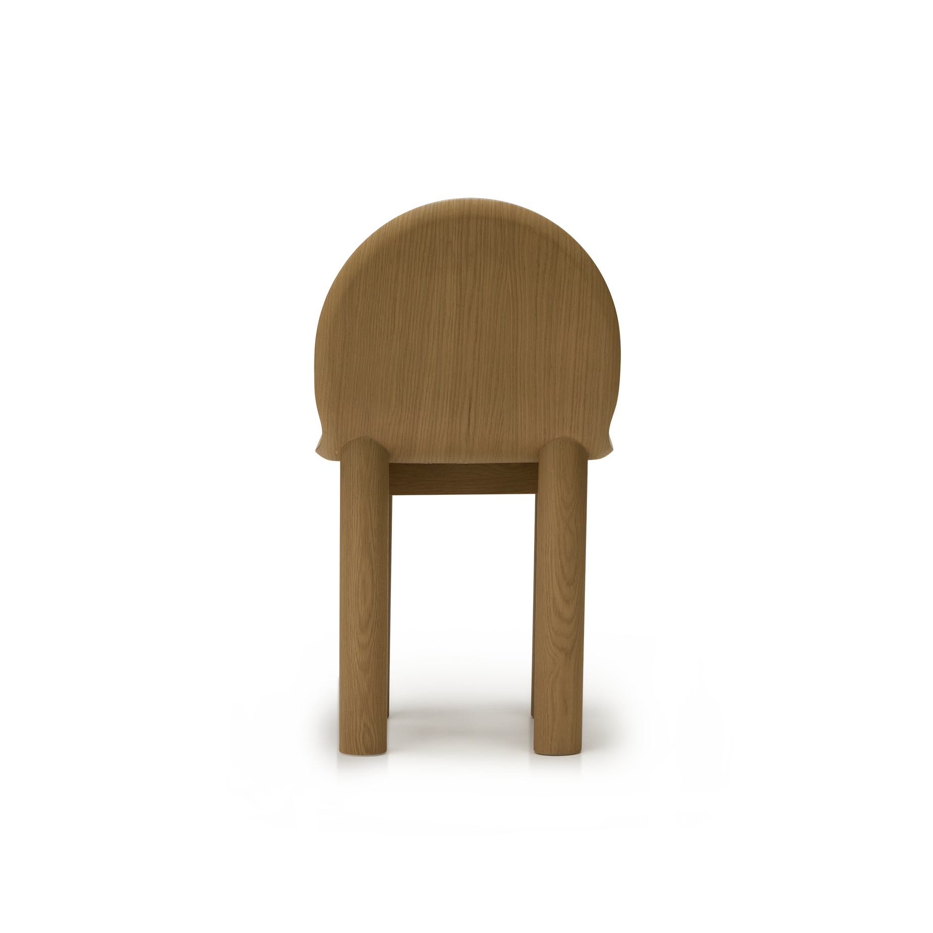 Arch Timber Dining Chair - [ Oak ]