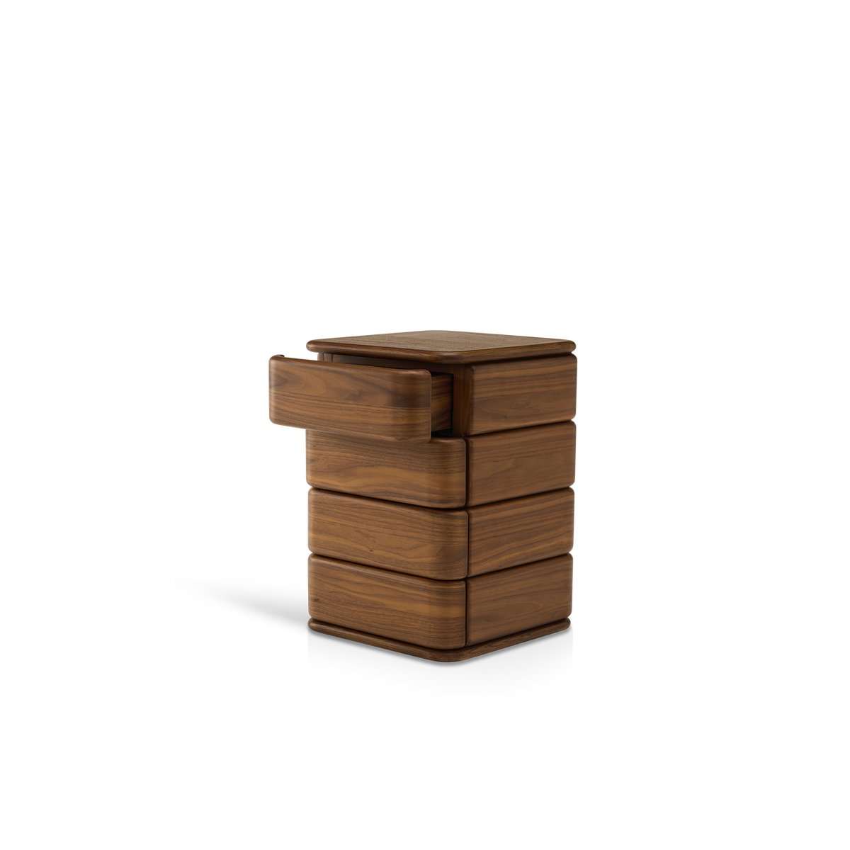 Notte 4 Drawer Storage - [ Walnut ]