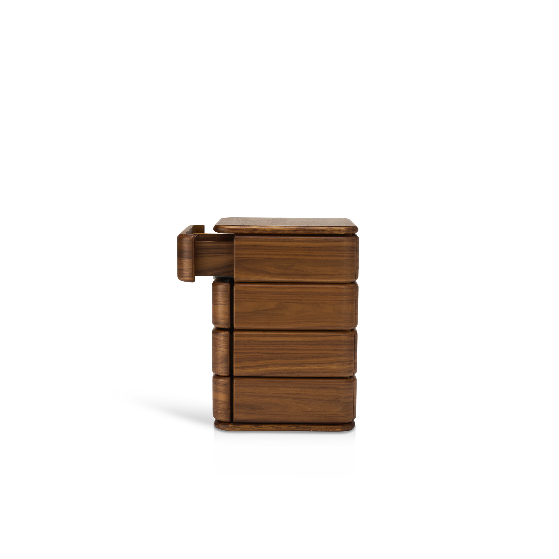 Notte 4 Drawer Storage - [ Walnut ]