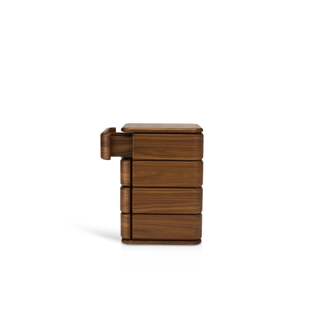 Notte 4 Drawer Storage - [ Walnut ]