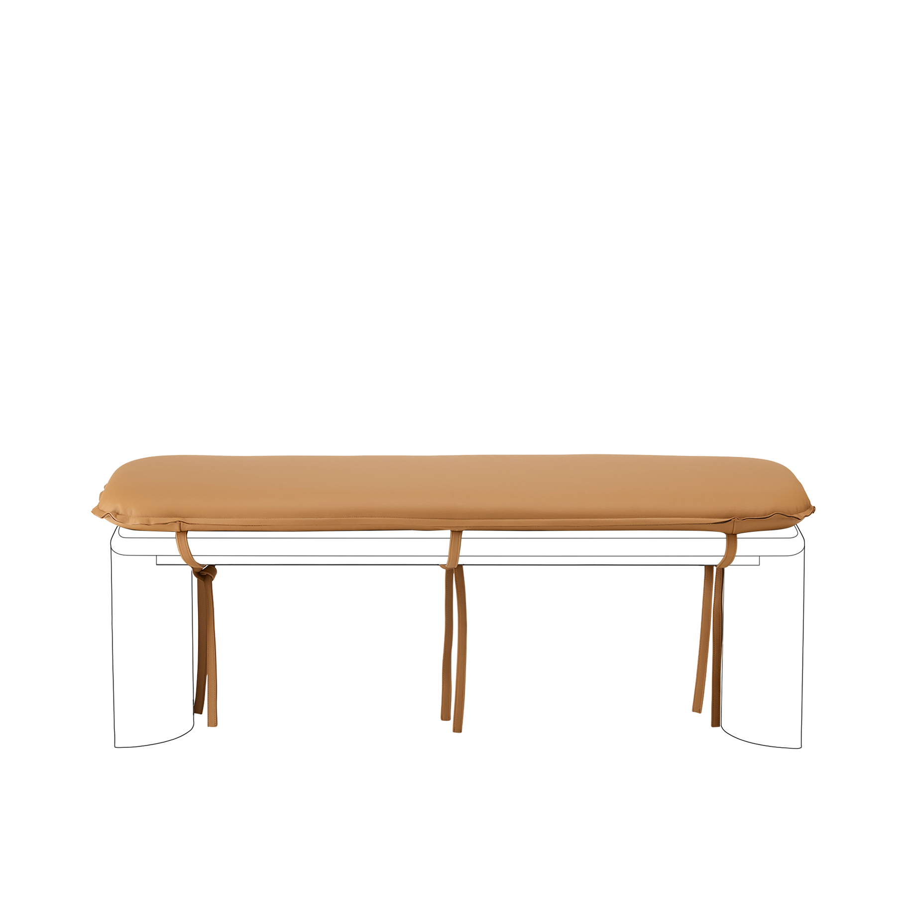 Liaison Bench Cushion - [ Simpson Tan ]