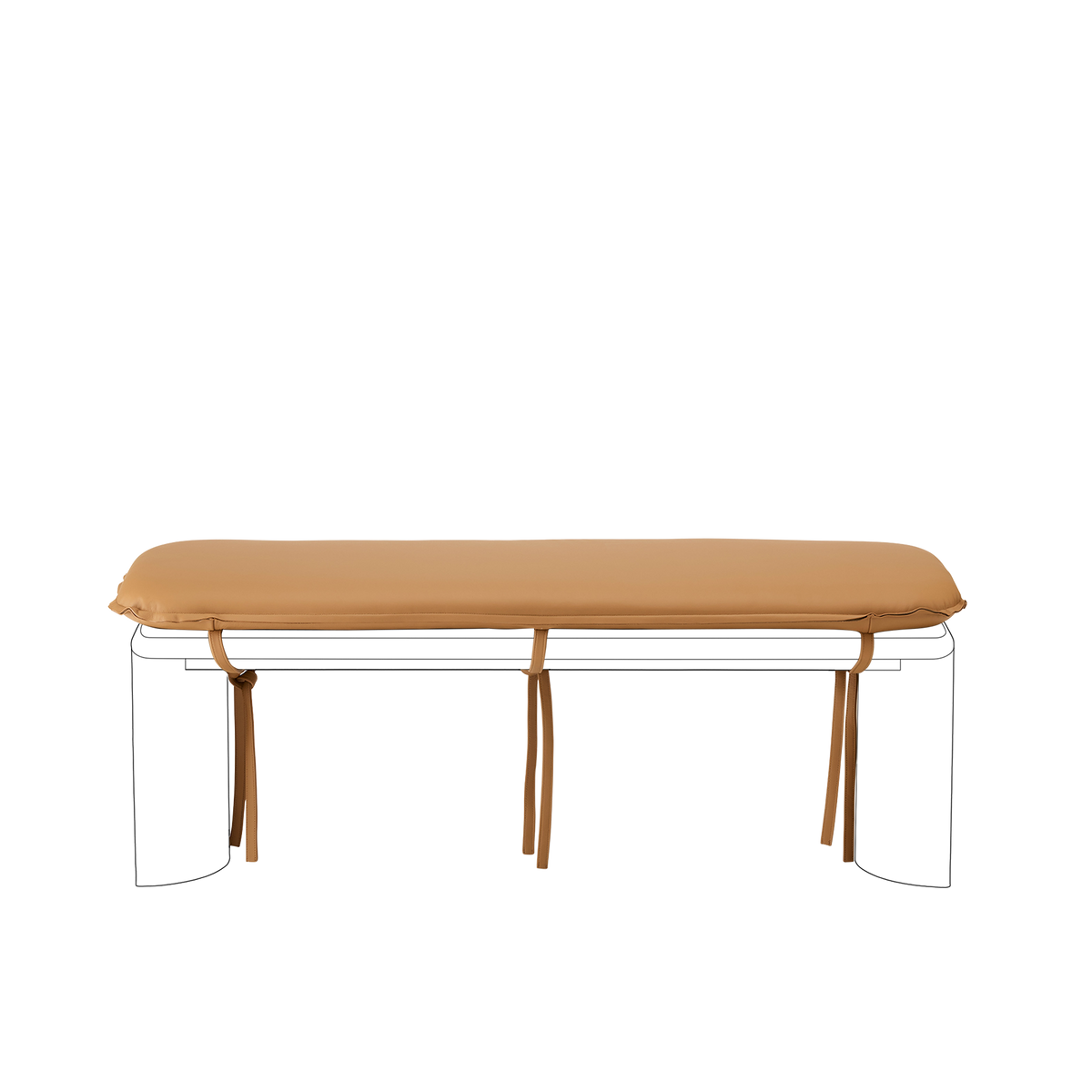 Liaison Bench Cushion - [ Simpson Tan ]