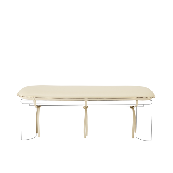 Liaison Bench Cushion - [ Simpson Cream ]