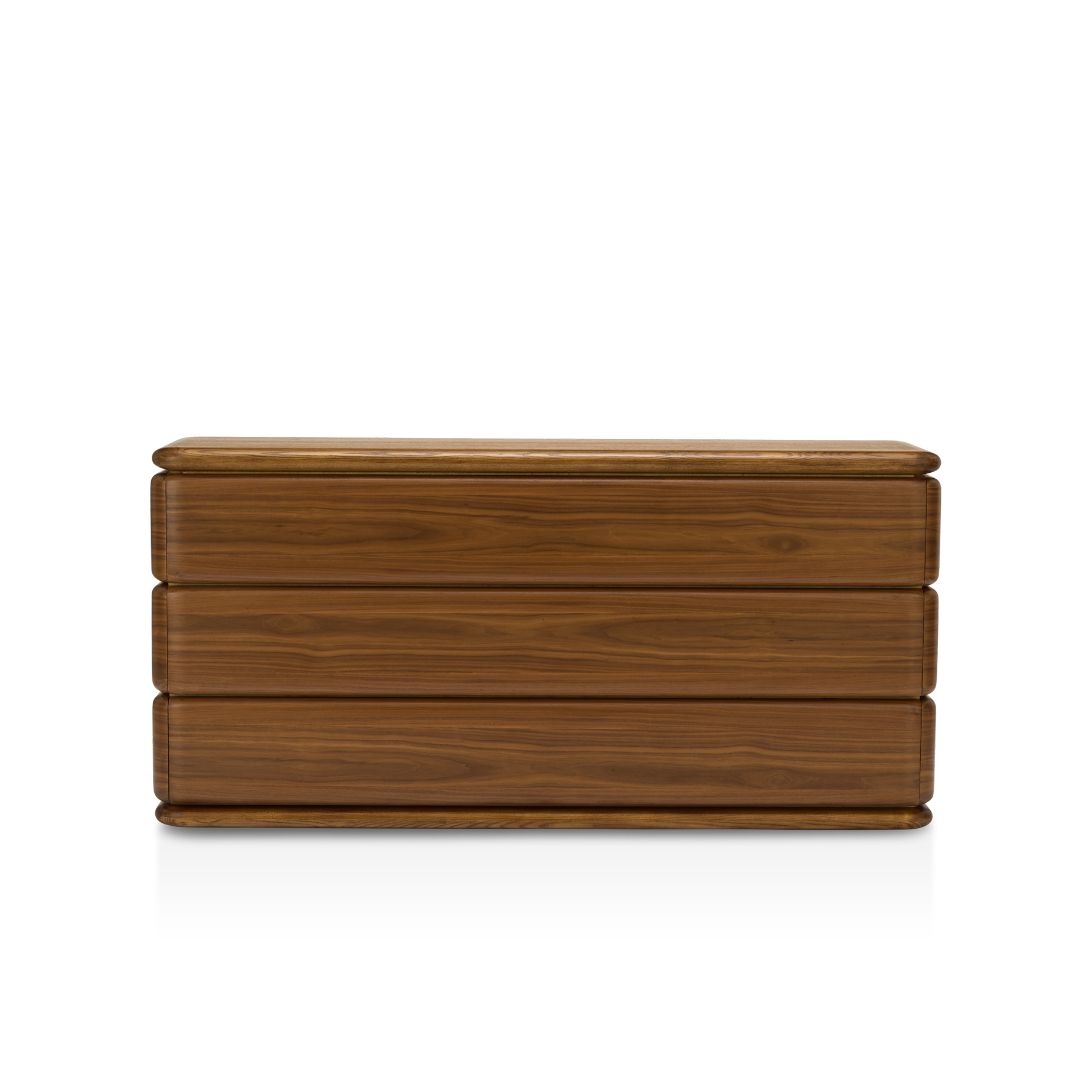 Notte 6 Drawer Storage - [ Walnut ]